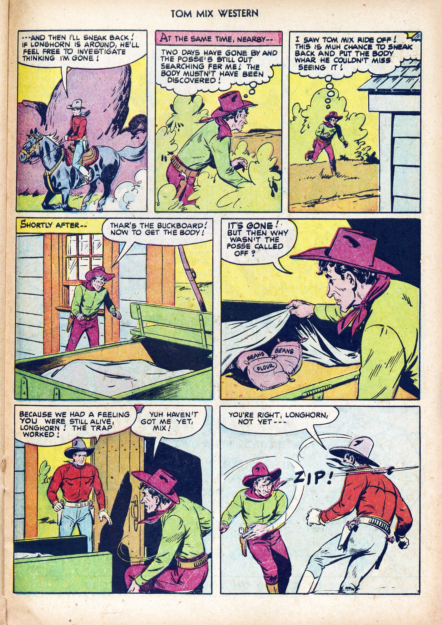 Read online Tom Mix Western (1948) comic -  Issue #42 - 33