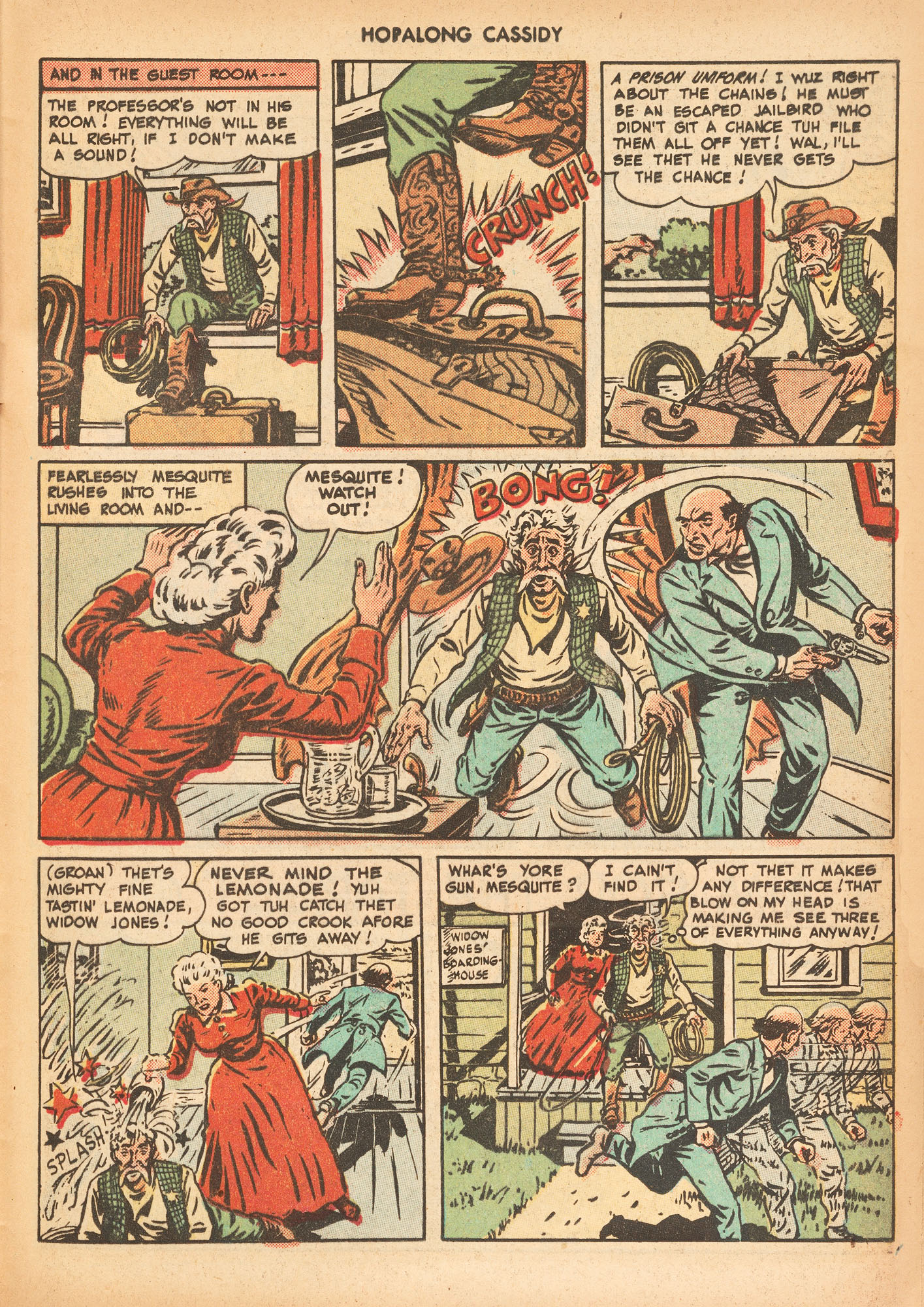 Read online Hopalong Cassidy comic -  Issue #33 - 37