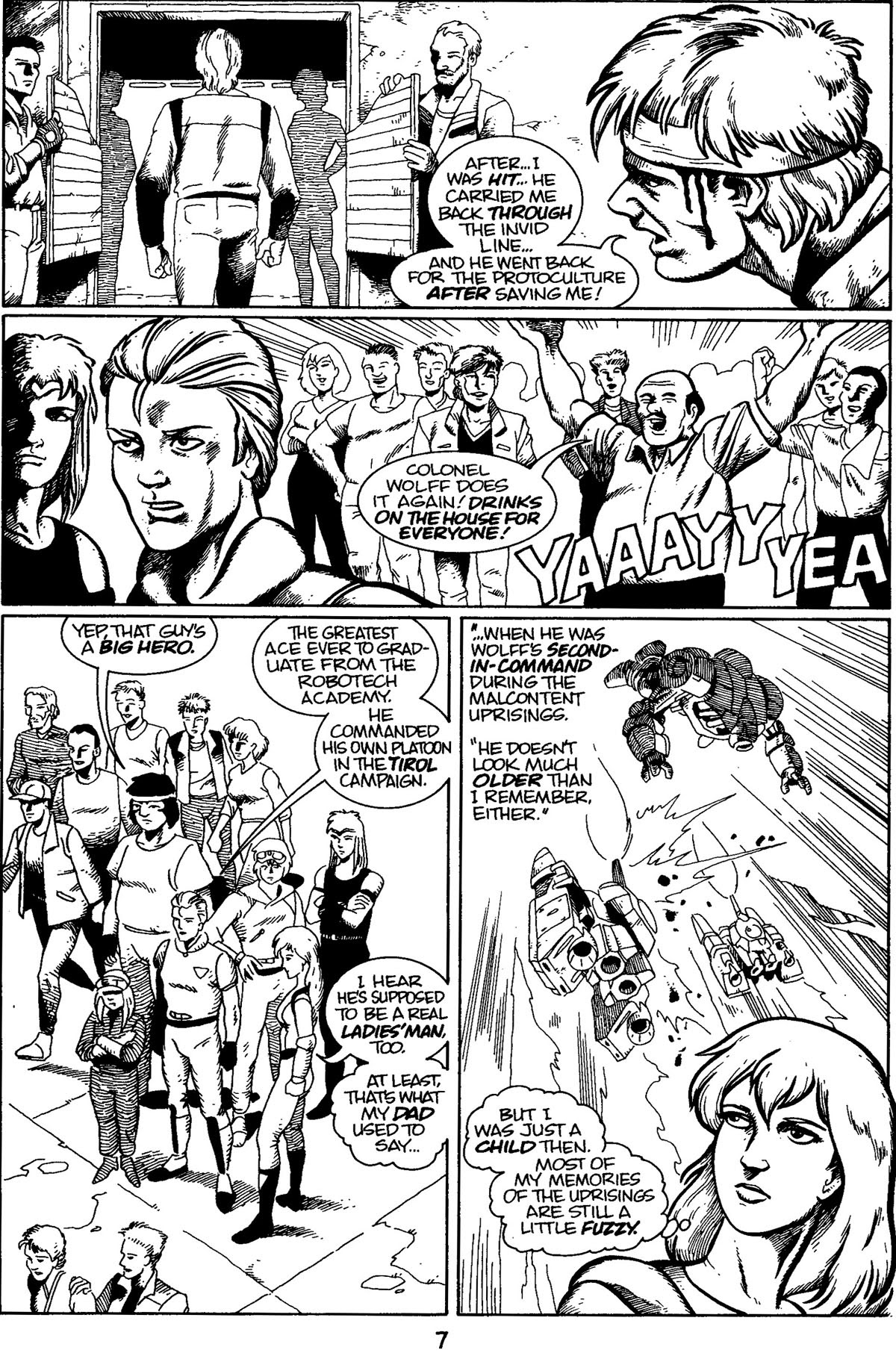 Read online Robotech: Invid War comic -  Issue #14 - 9