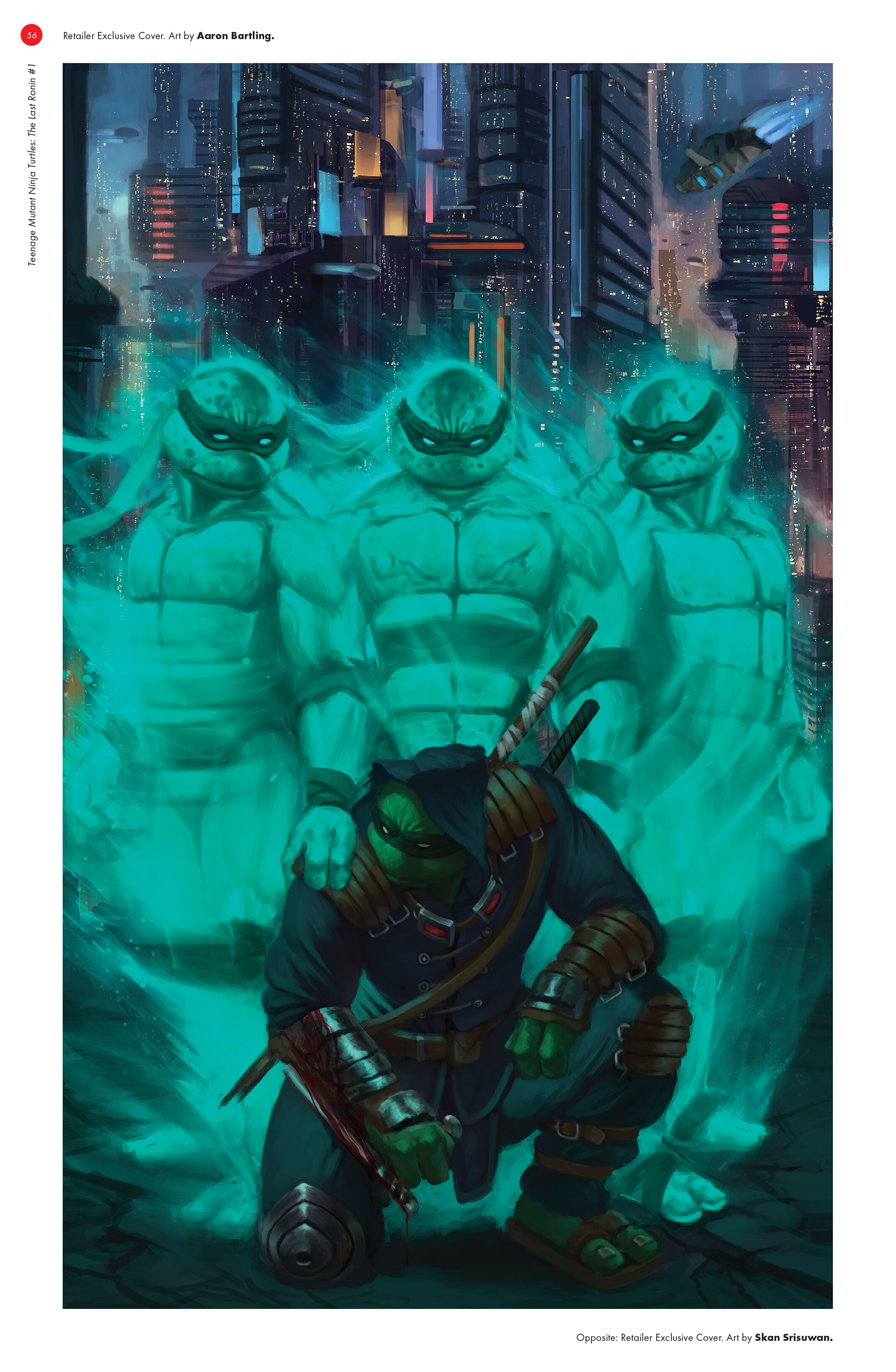 Read online Teenage Mutant Ninja Turtles: The Last Ronin - The Covers comic -  Issue # TPB (Part 1) - 54