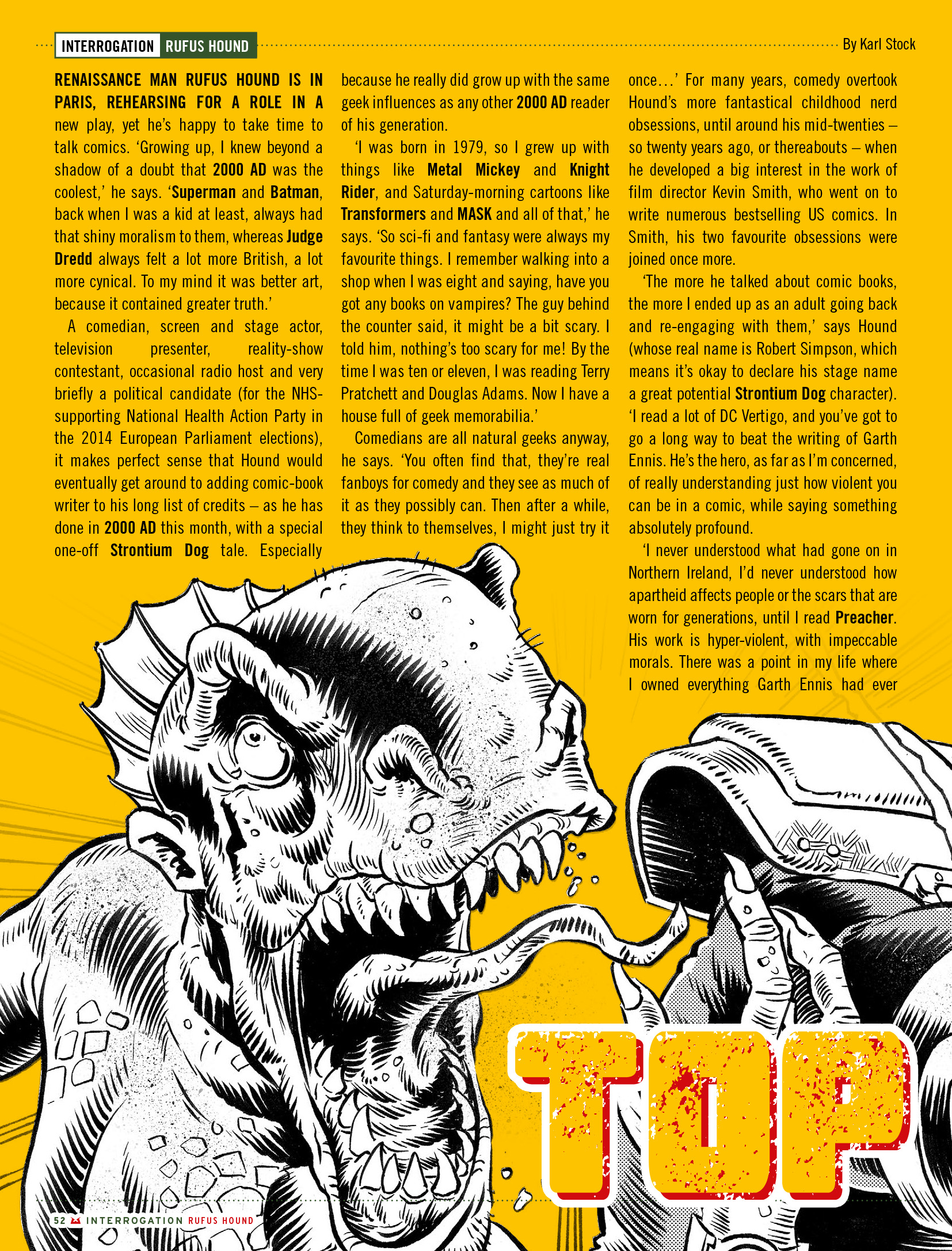 Read online Judge Dredd Megazine (Vol. 5) comic -  Issue #463 - 54
