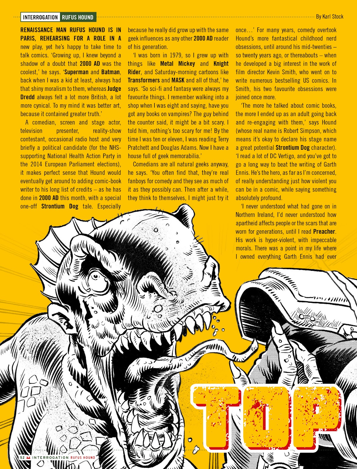 Judge Dredd Megazine (Vol. 5) issue 463 - Page 54