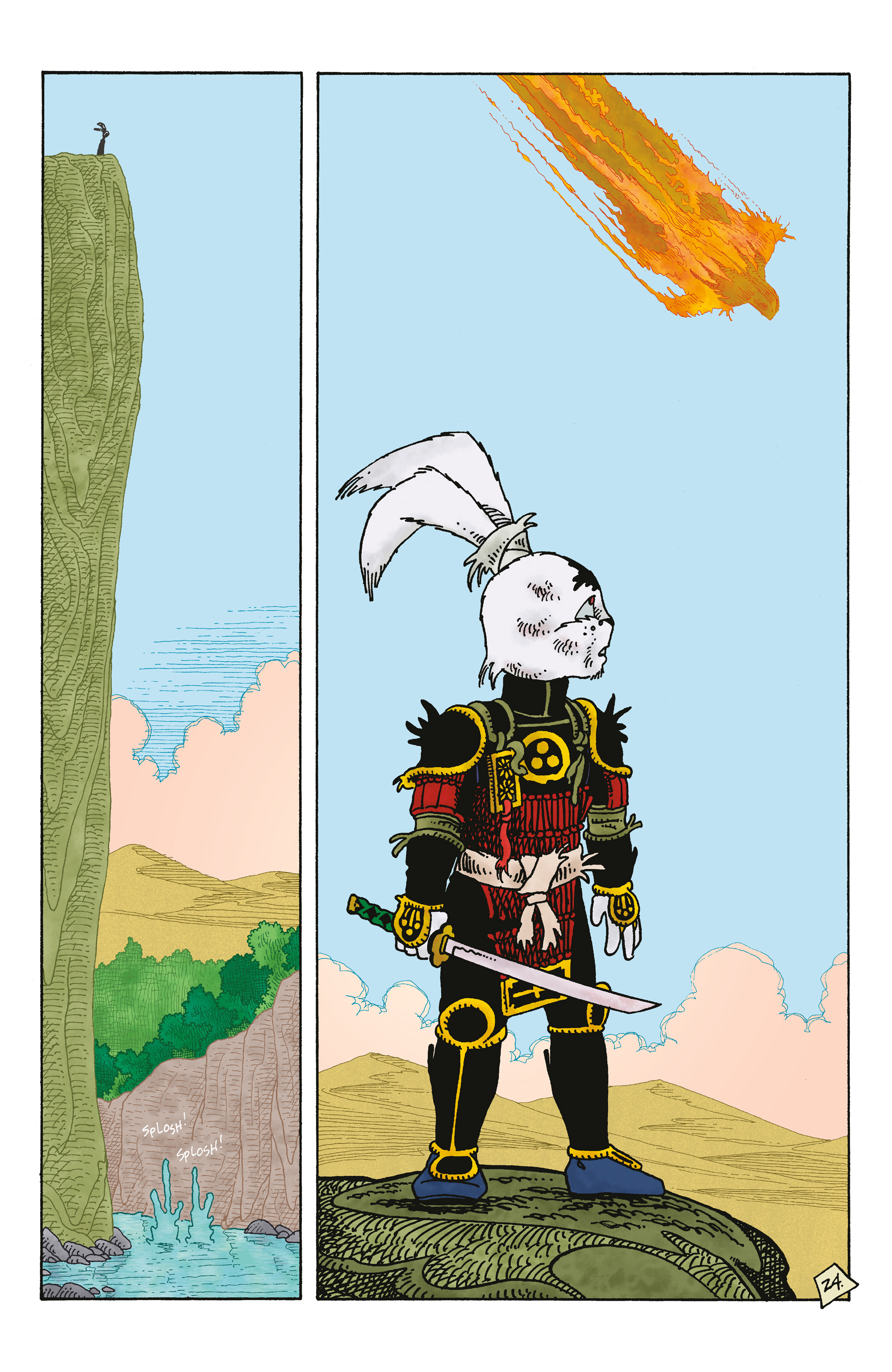 Read online Space Usagi: Death and Honor comic -  Issue #3 - 26