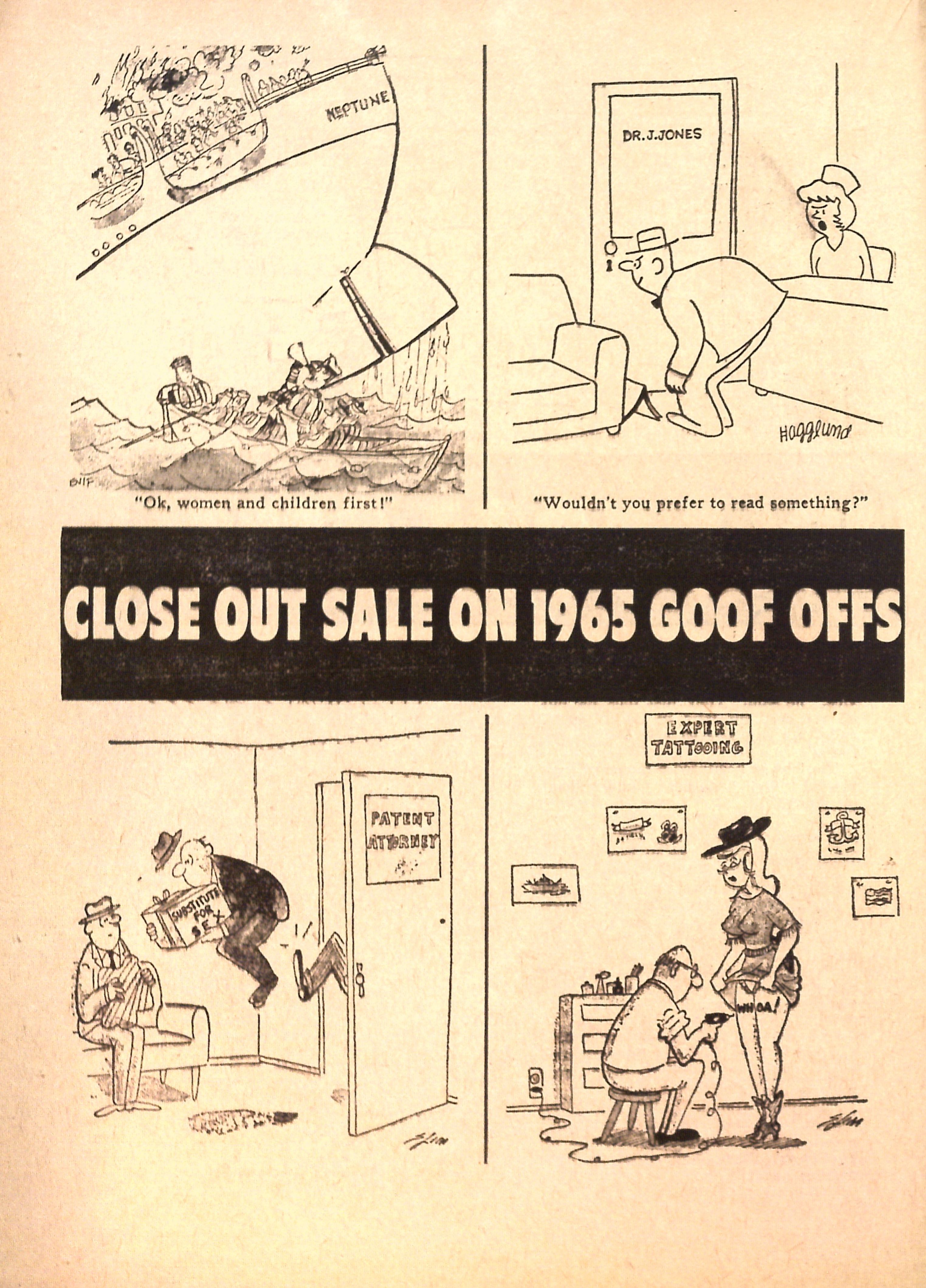 Read online Cartoons and Gags comic -  Issue #37 - 28