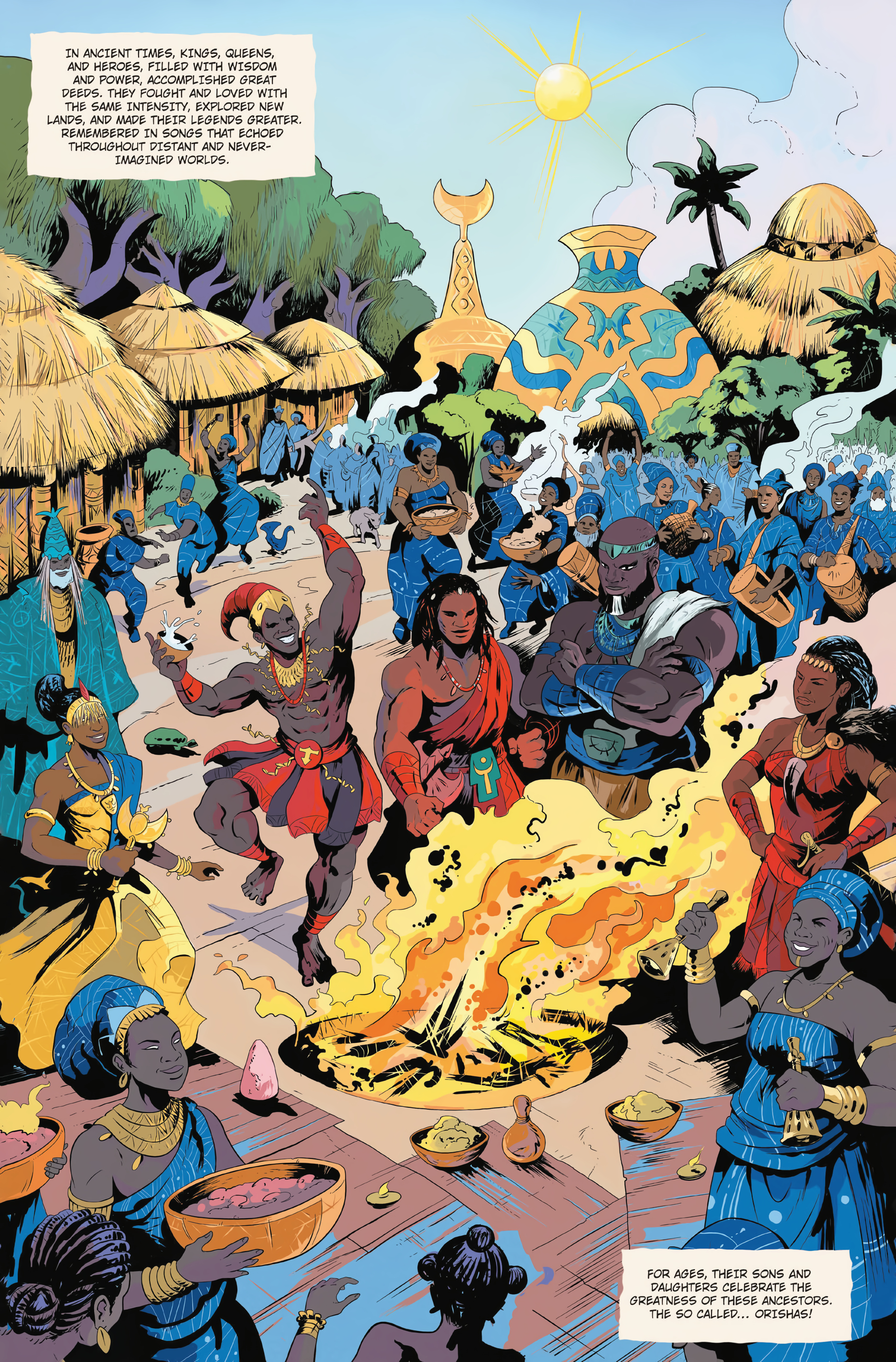 Read online Tales of the Orishas comic -  Issue # TPB - 89