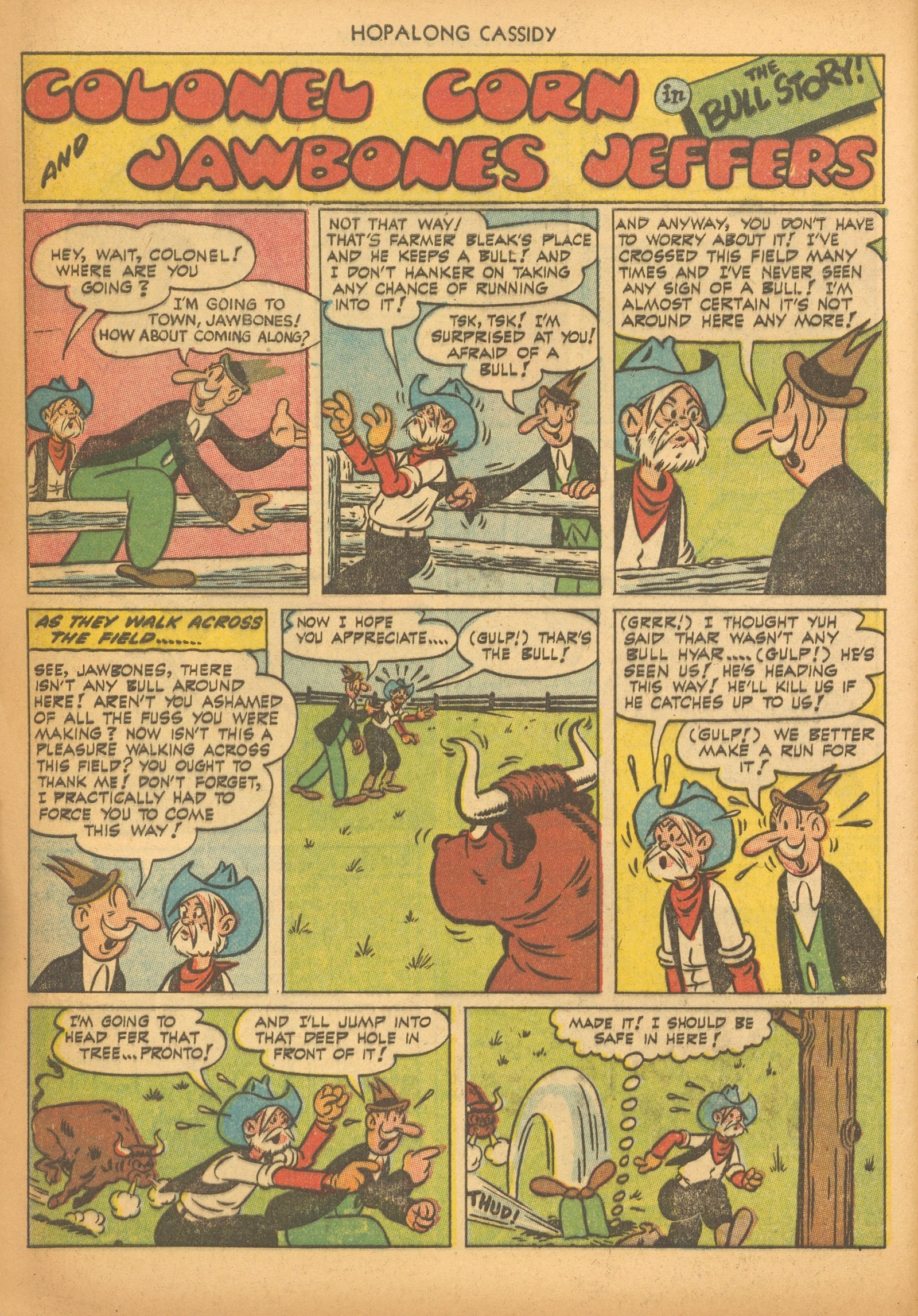 Read online Hopalong Cassidy comic -  Issue #79 - 32