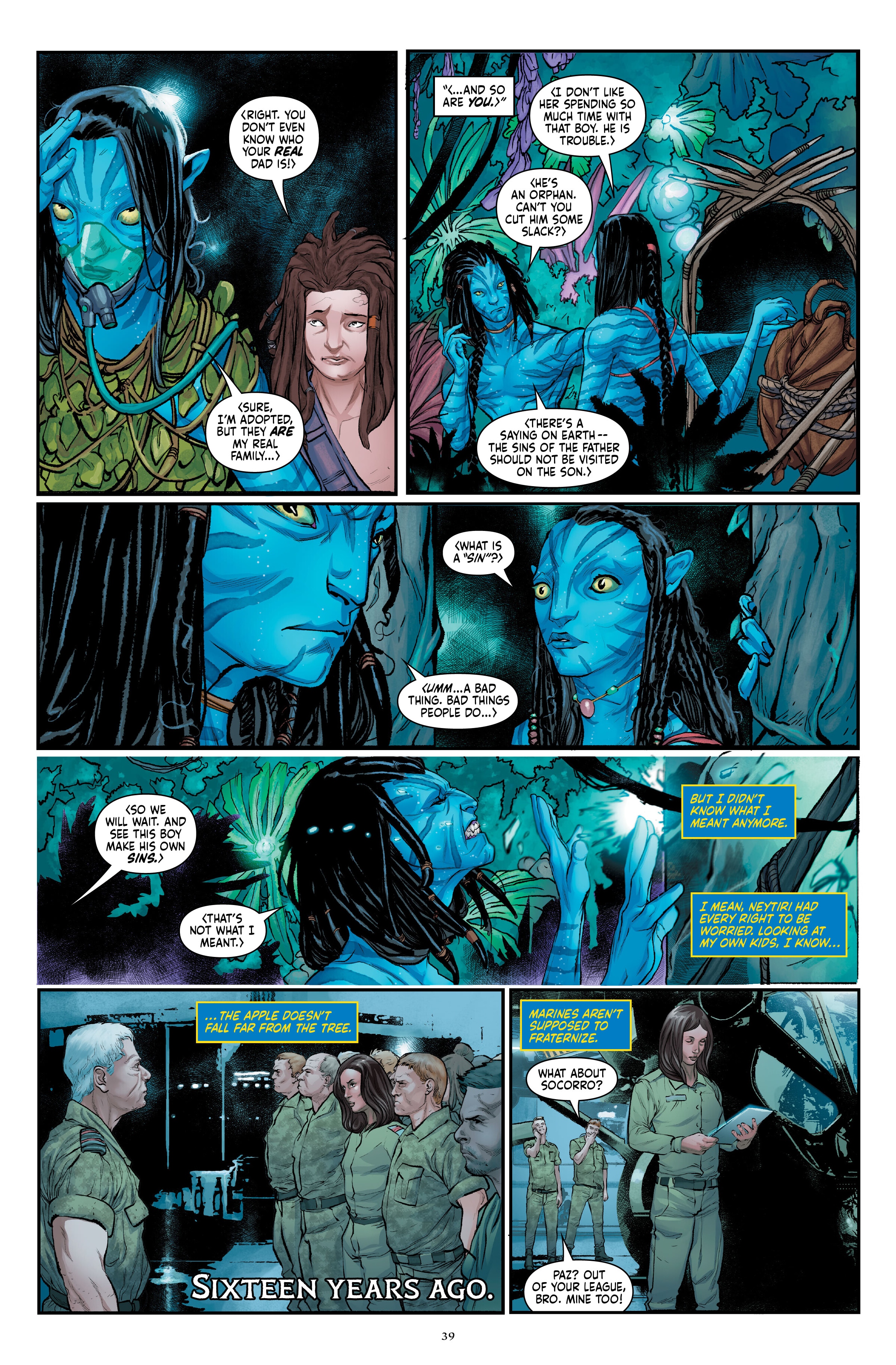 Read online Avatar: The High Ground comic -  Issue # _Library Edition (Part 1) - 41