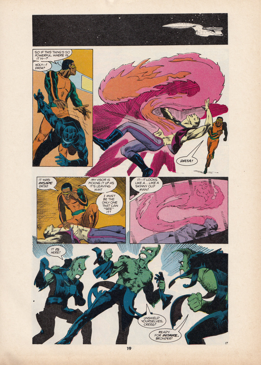 Read online Star Trek The Next Generation (1990) comic -  Issue #3 - 19