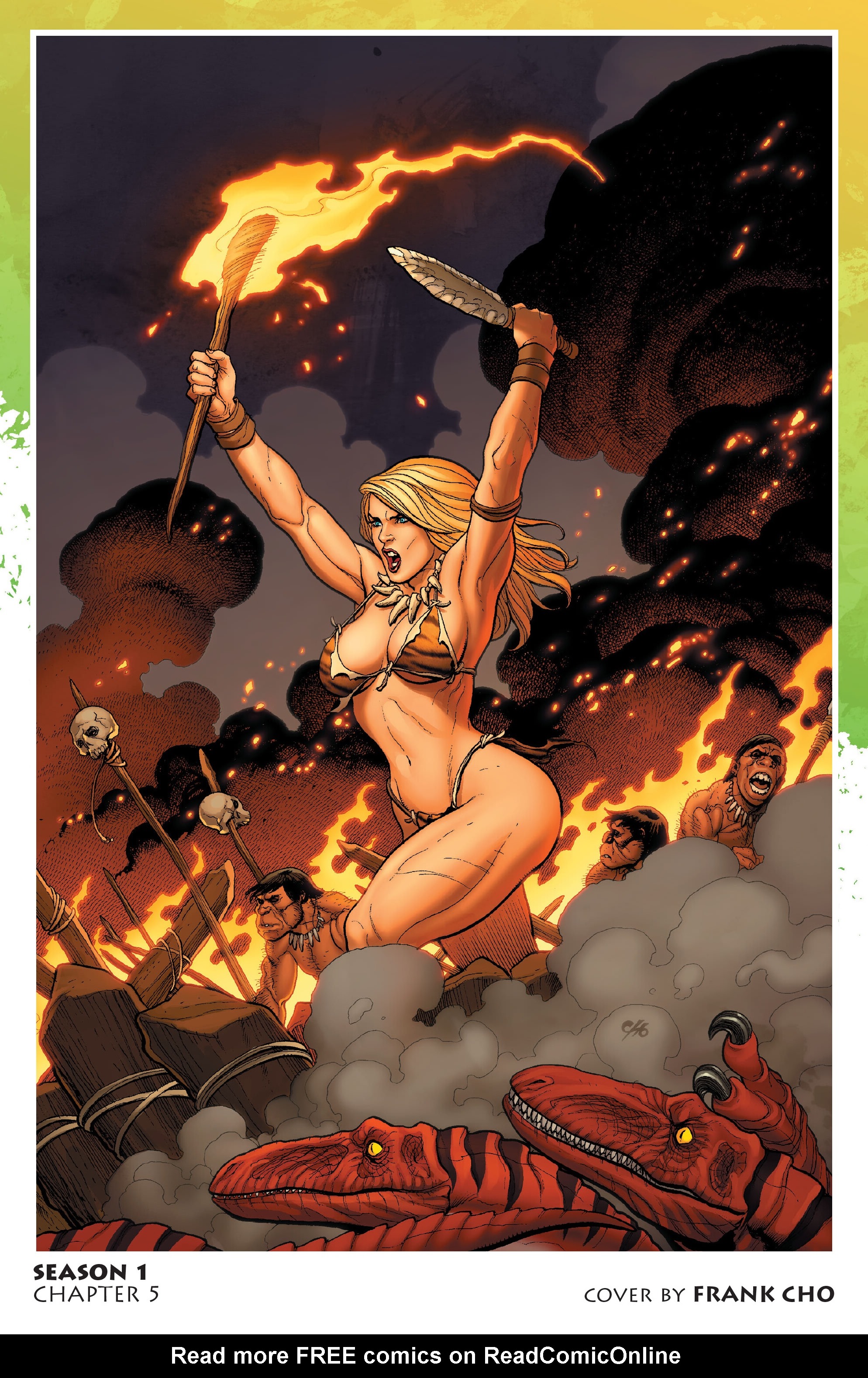 Read online Frank Cho's Jungle Girl: The Complete Omnibus comic -  Issue # TPB (Part 2) - 13