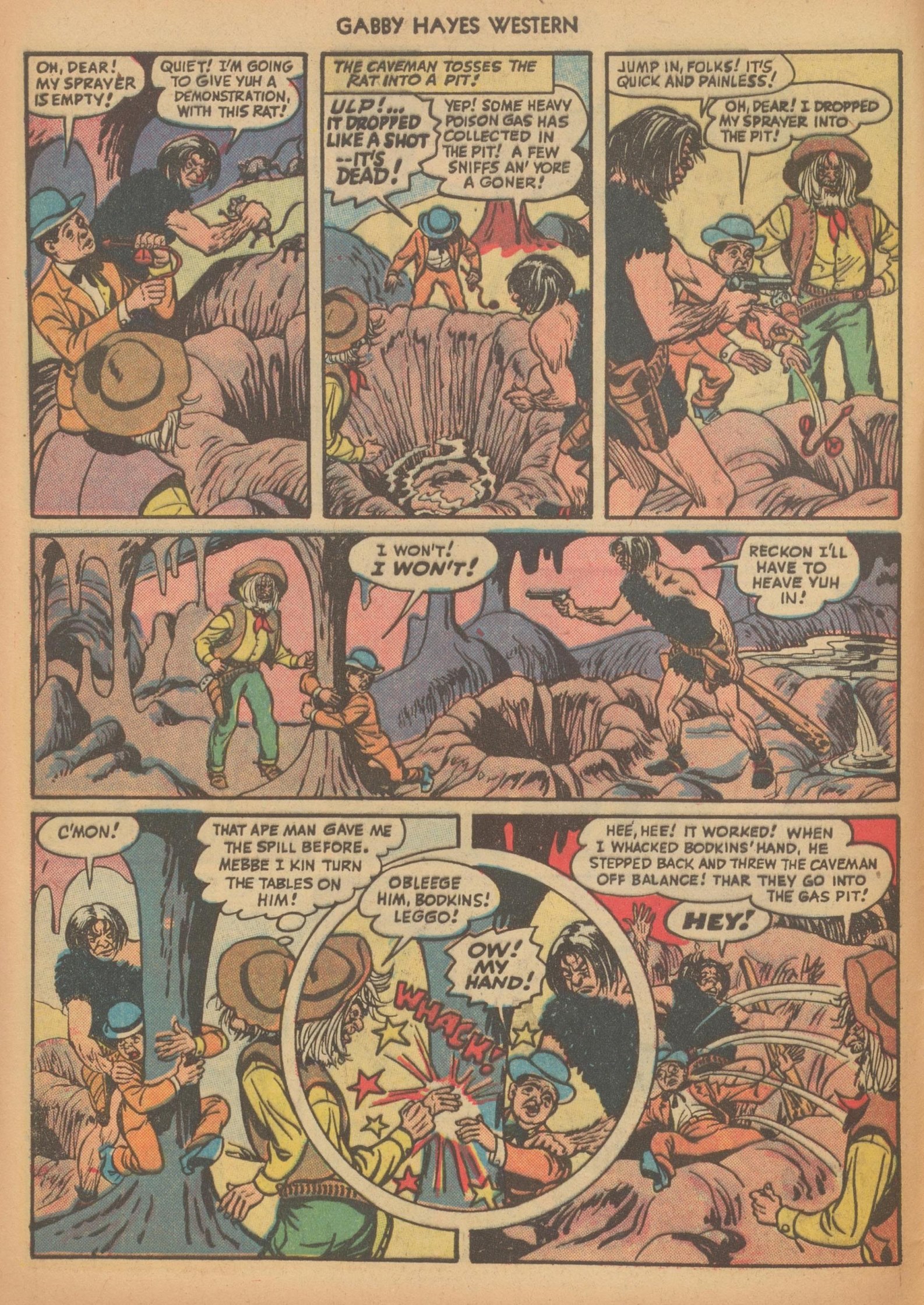 Read online Gabby Hayes Western comic -  Issue #6 - 8