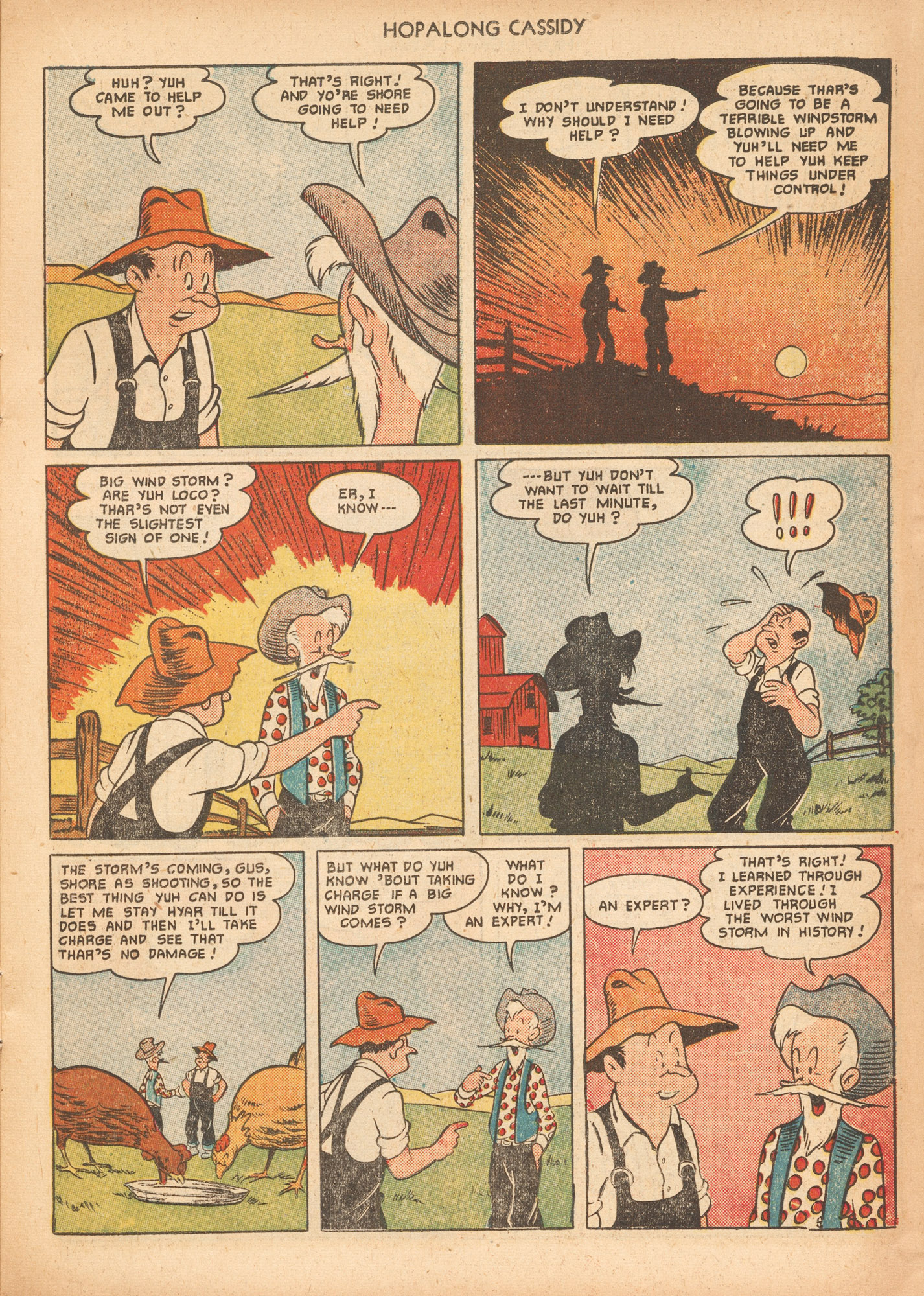 Read online Hopalong Cassidy comic -  Issue #58 - 15