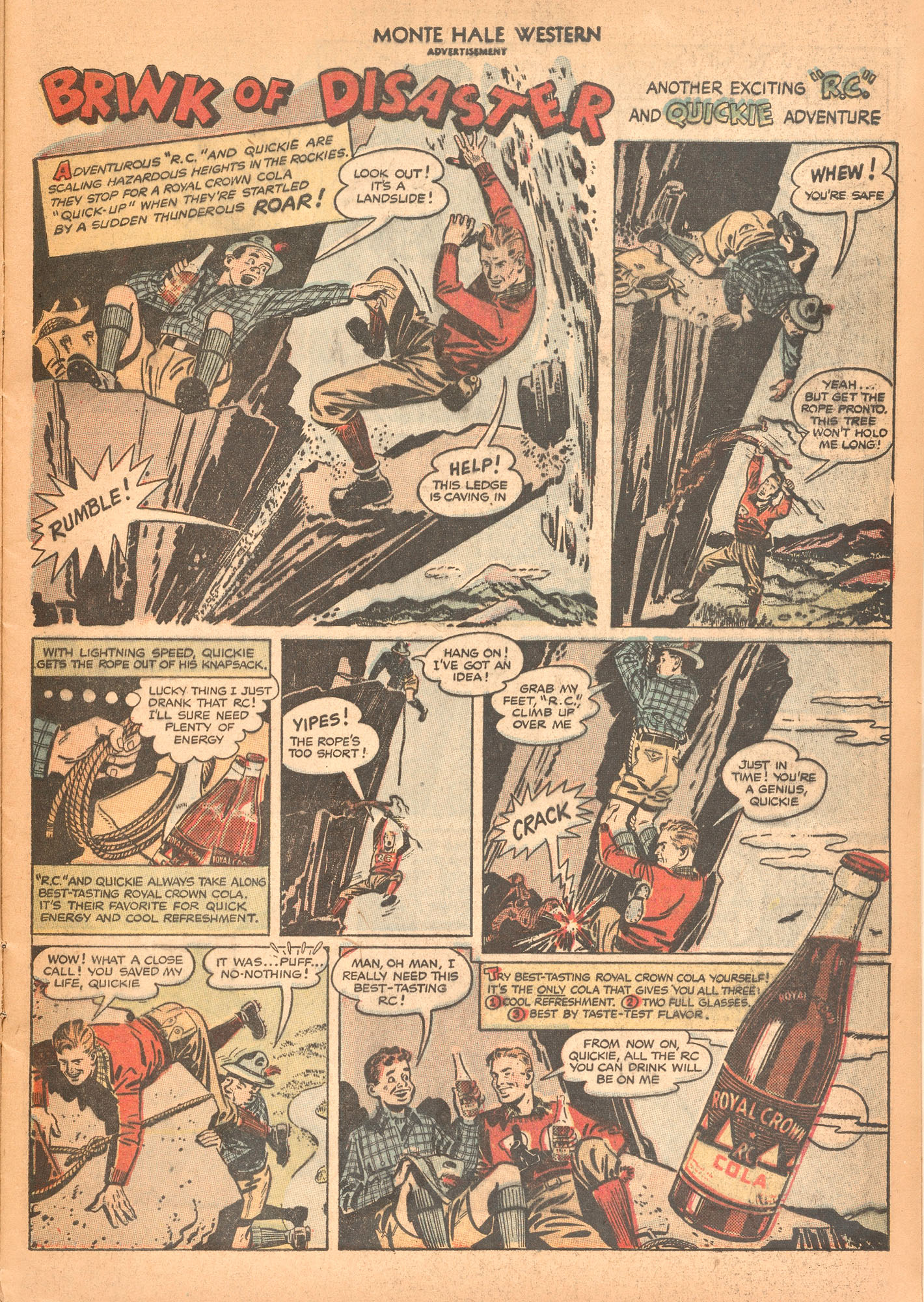 Read online Monte Hale Western comic -  Issue #37 - 11