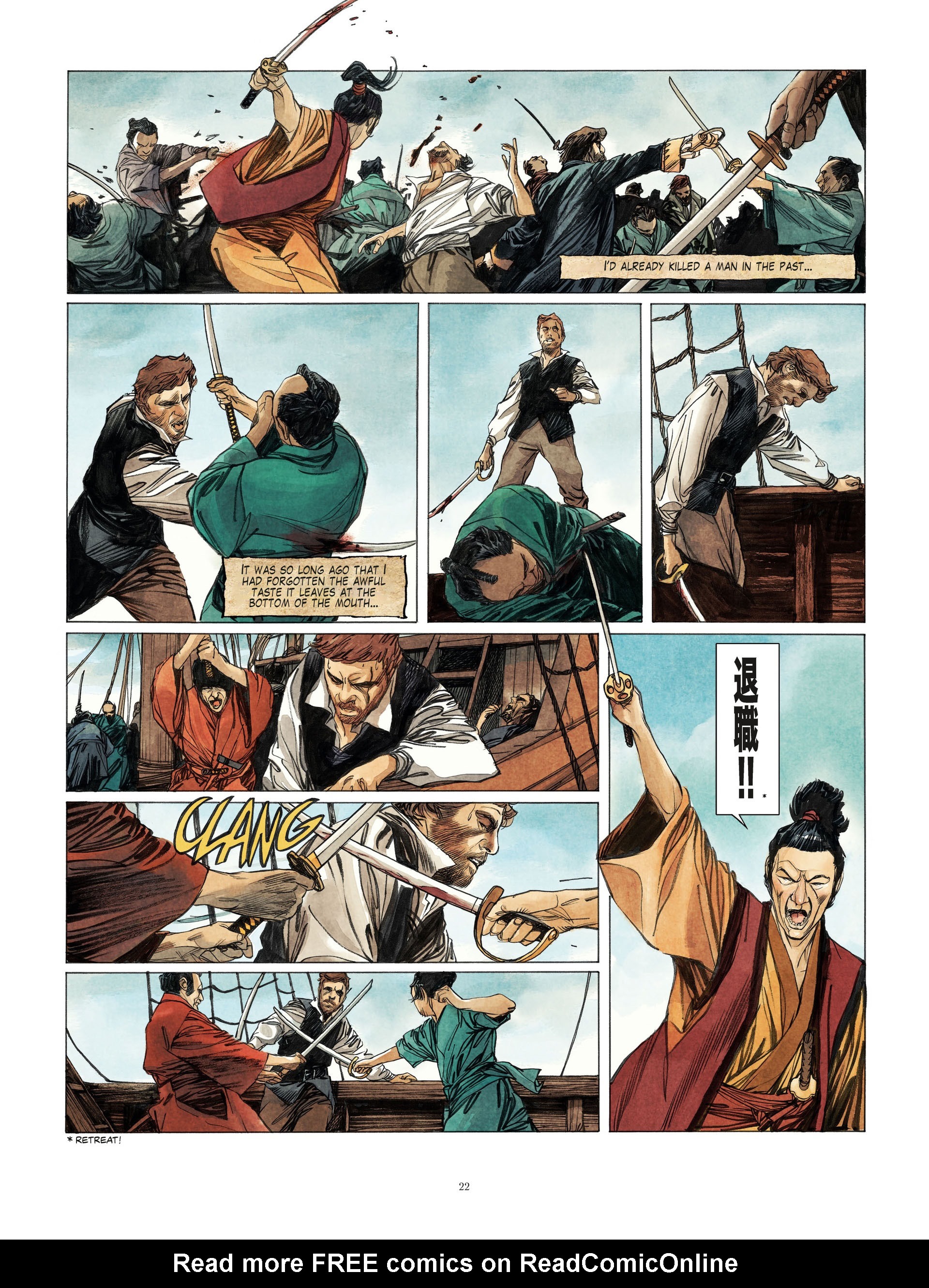 Read online William Adams, Samuraj comic -  Issue #1 - 22