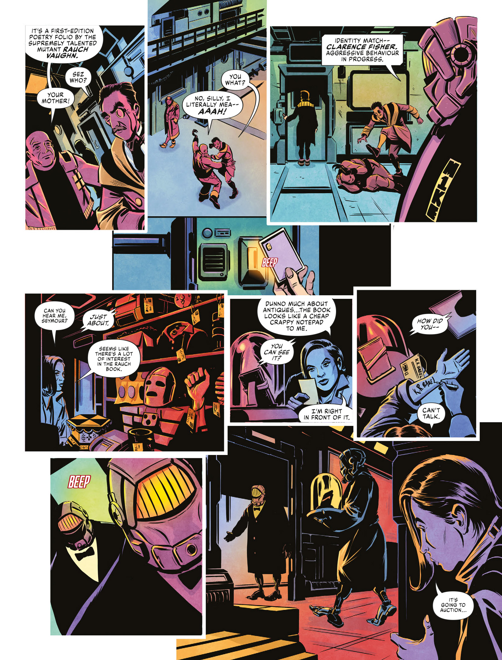 Read online Judge Dredd Megazine (Vol. 5) comic -  Issue #465 - 27