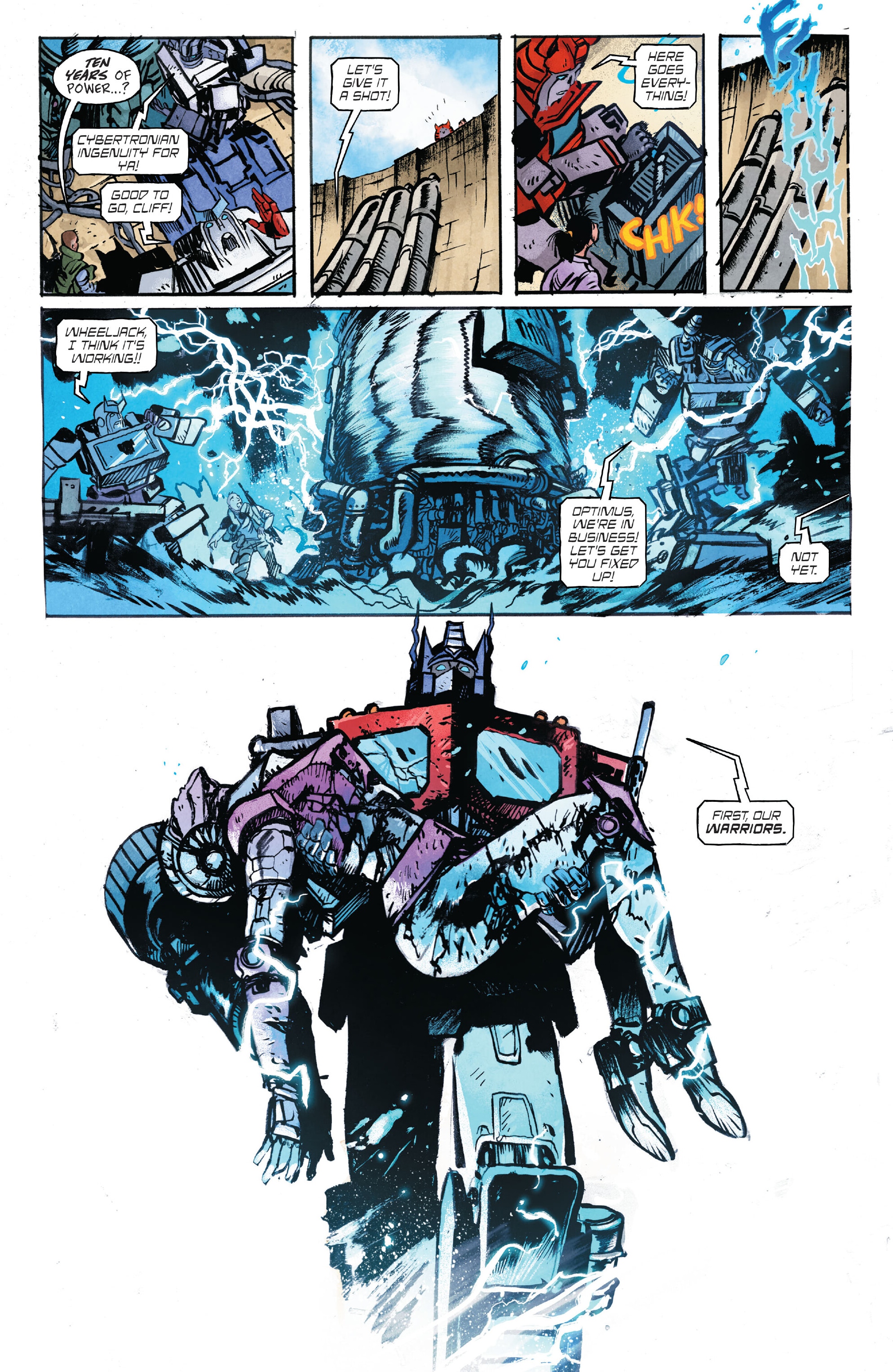 Read online Transformers (2023) comic -  Issue #5 - 9