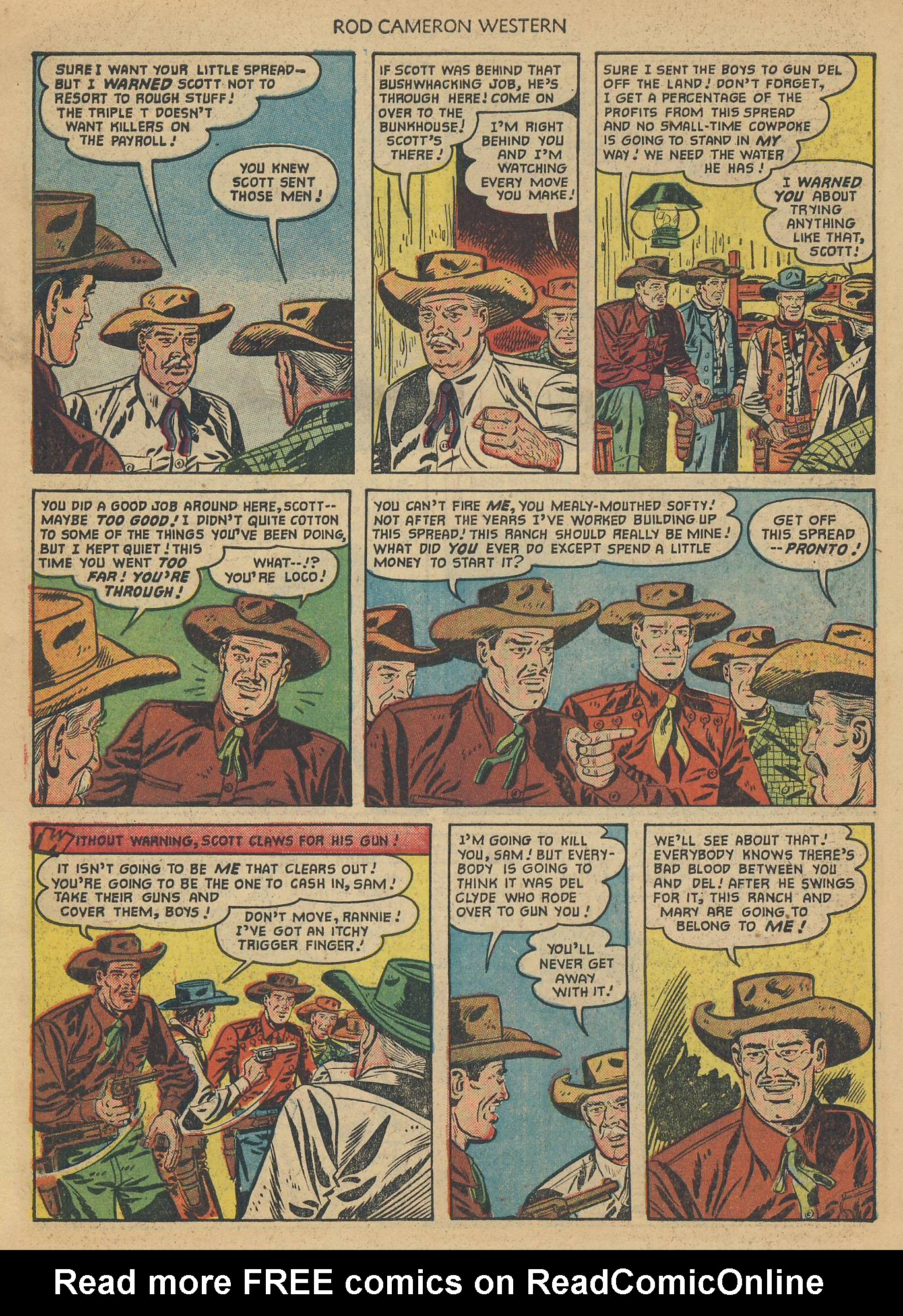 Read online Rod Cameron Western comic -  Issue #11 - 30