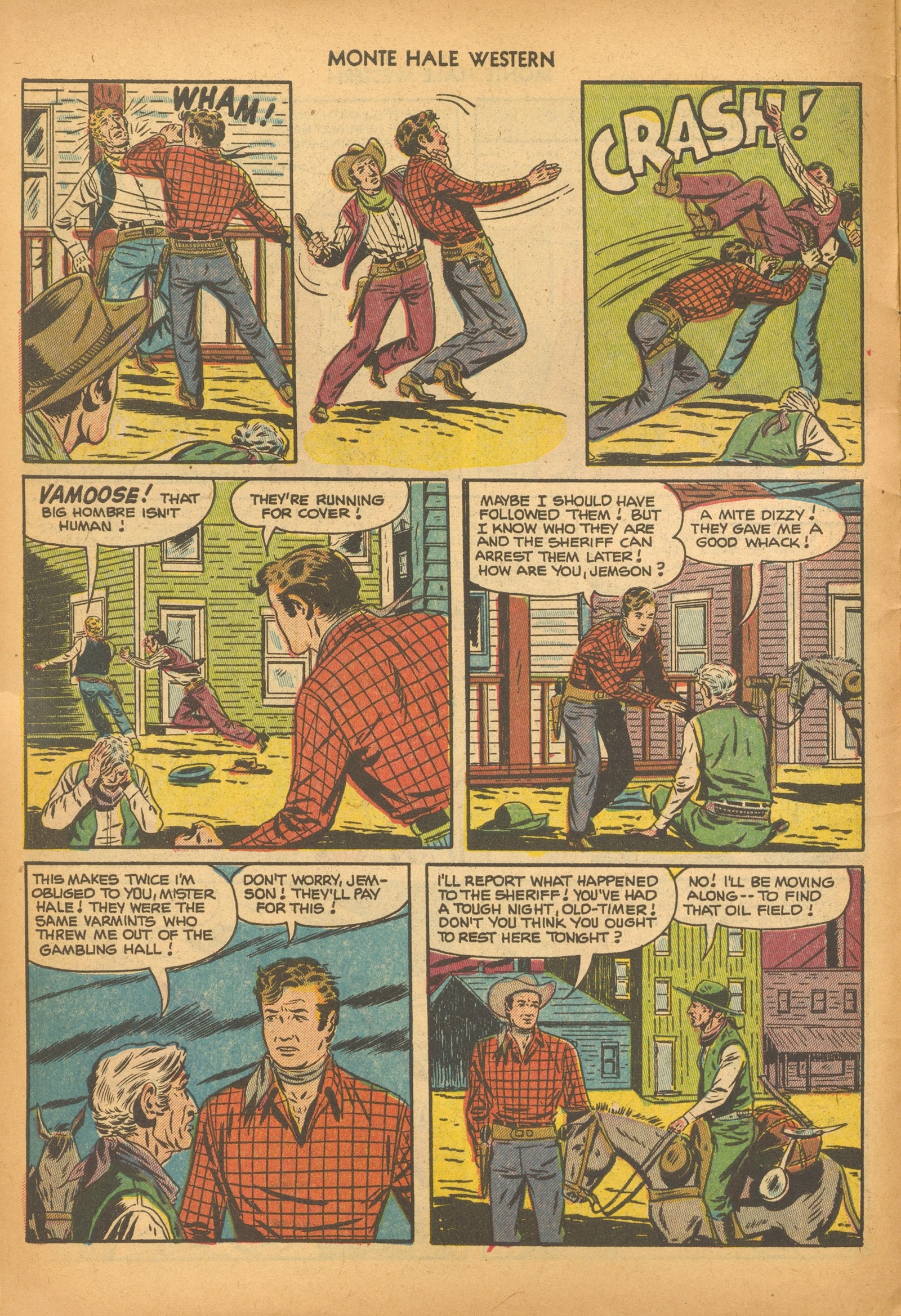 Read online Monte Hale Western comic -  Issue #75 - 6