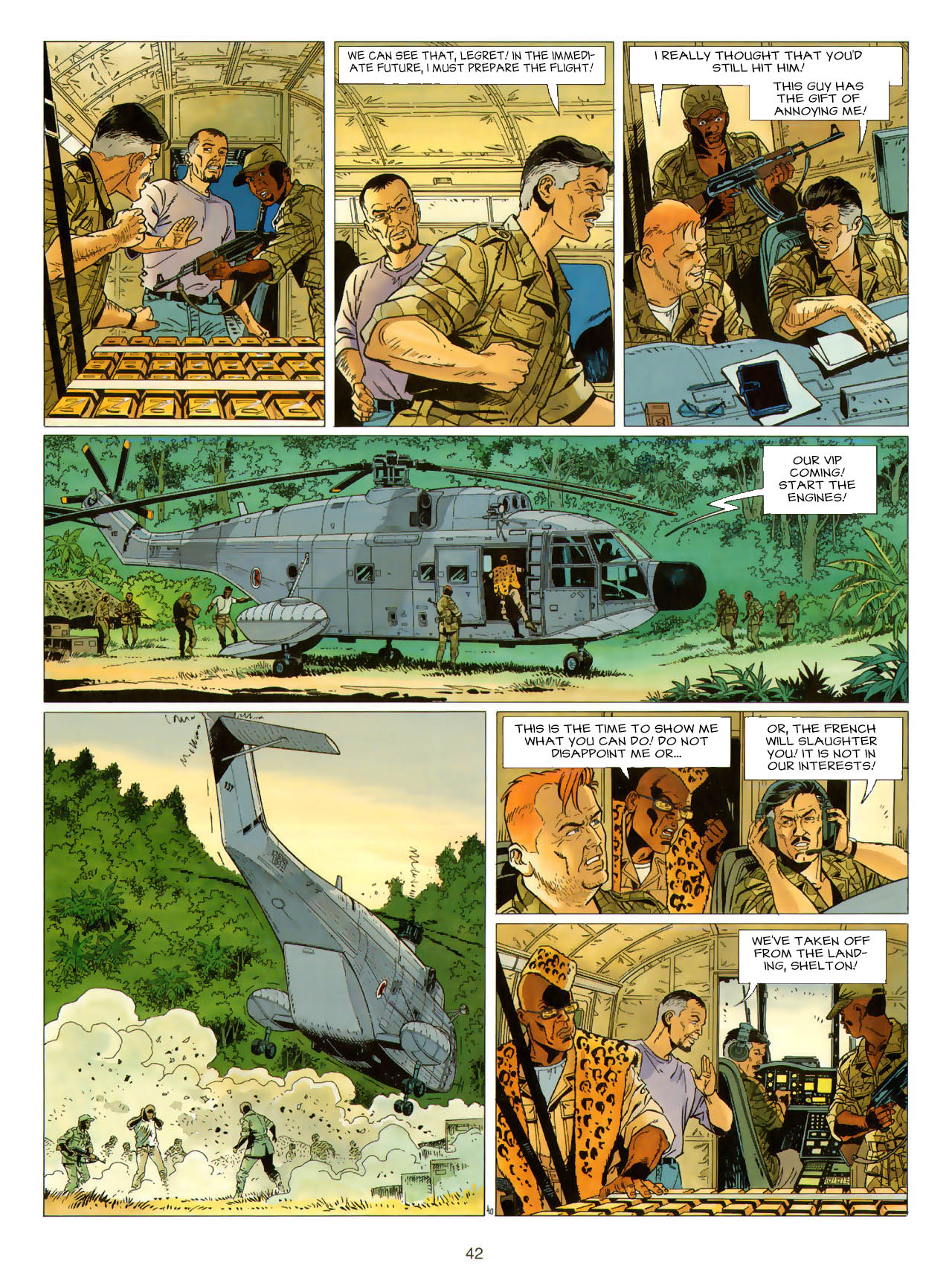 Read online Wayne Shelton comic -  Issue #6 - 45