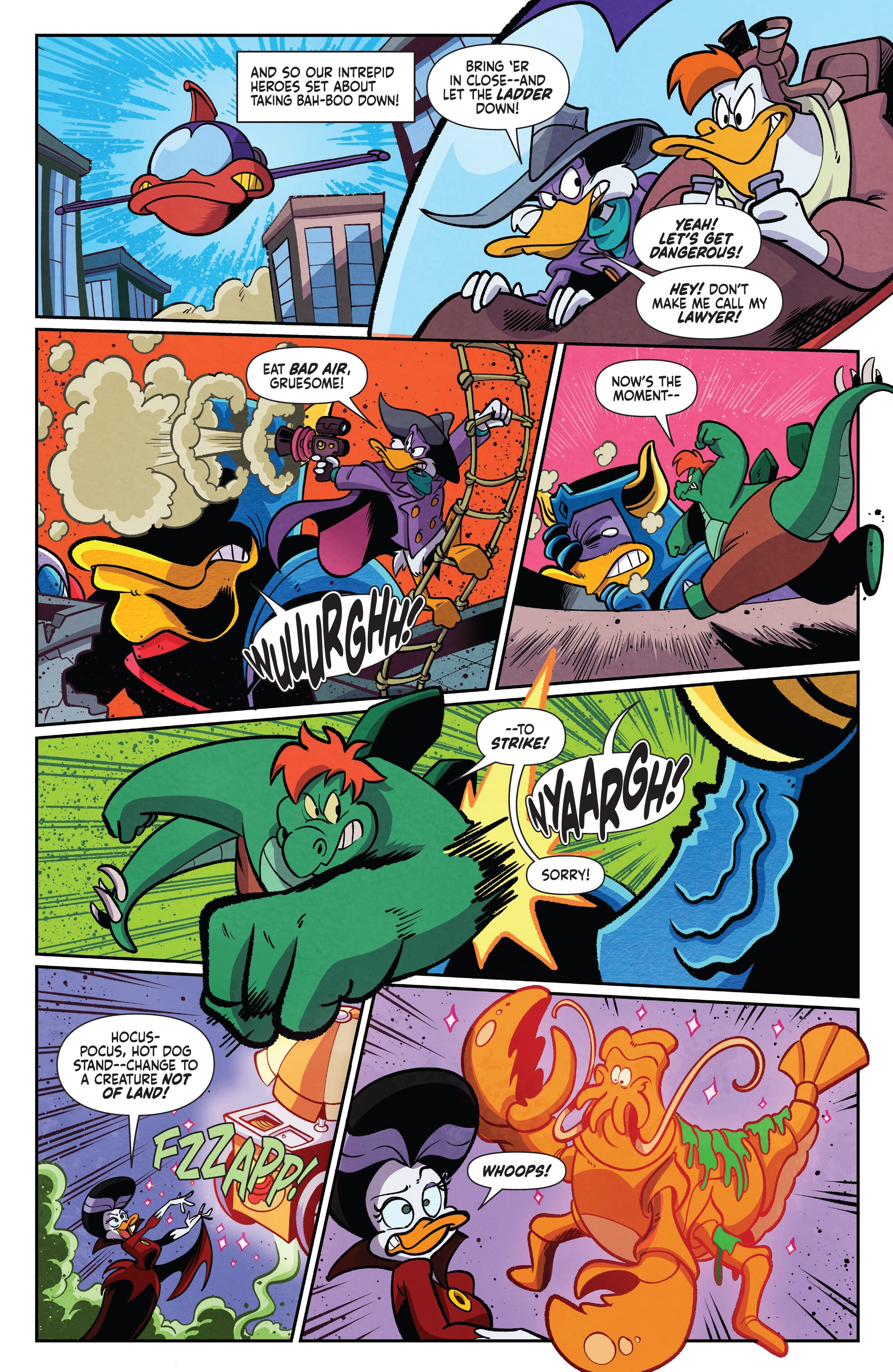Read online Darkwing Duck: Justice Ducks comic -  Issue #1 - 11