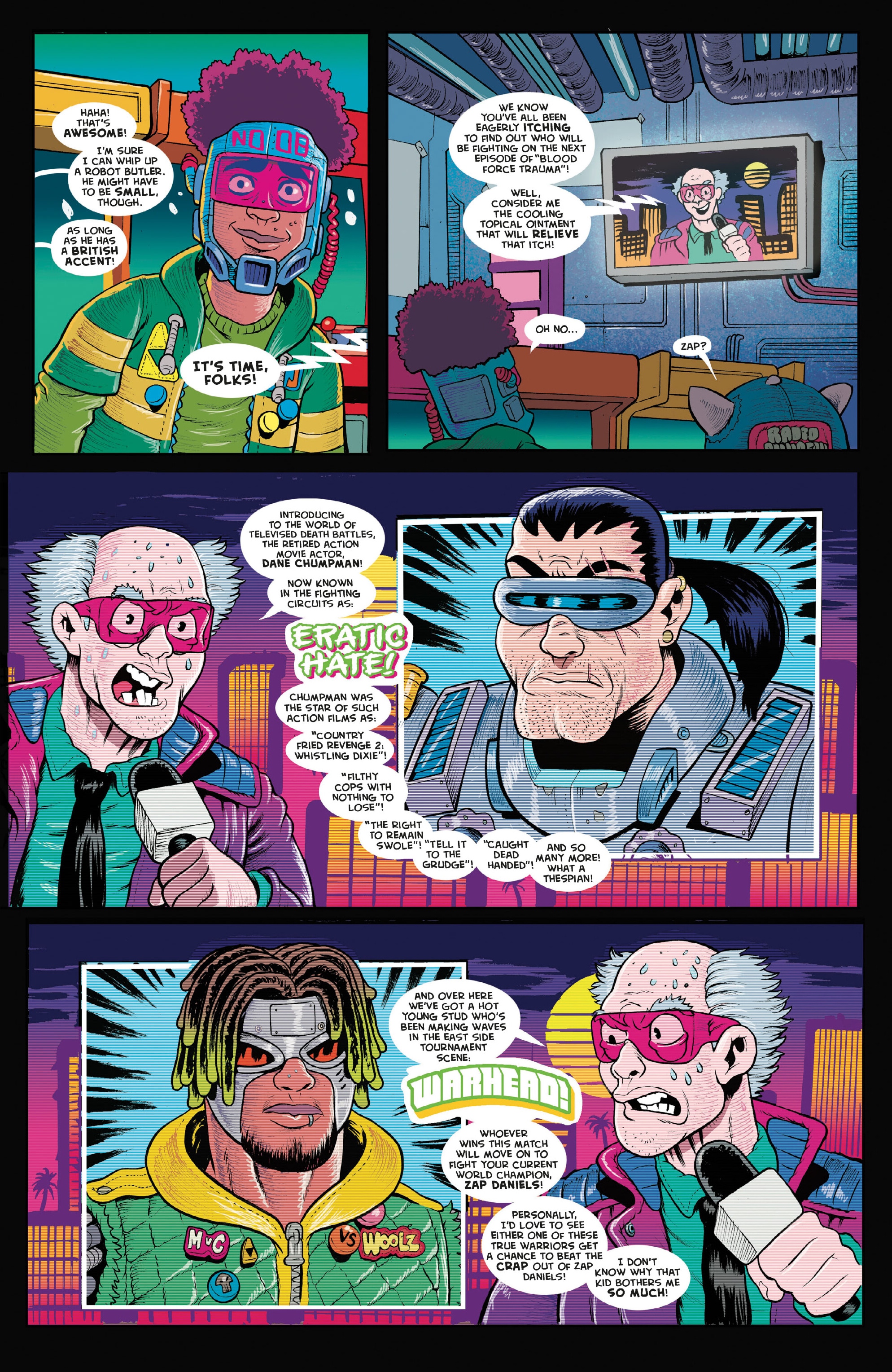 Read online Blood Force Trauma comic -  Issue # TPB - 94