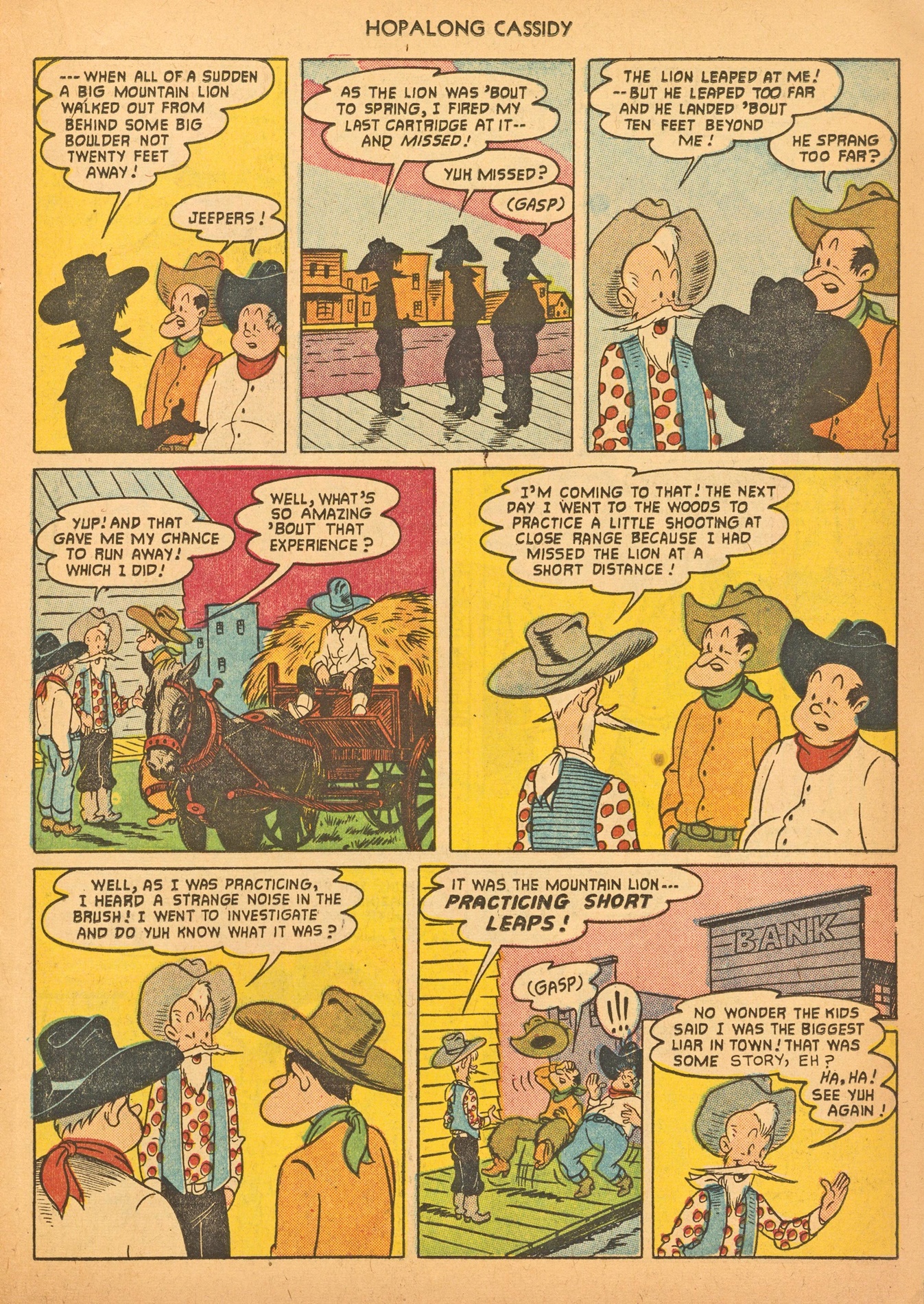 Read online Hopalong Cassidy comic -  Issue #66 - 15