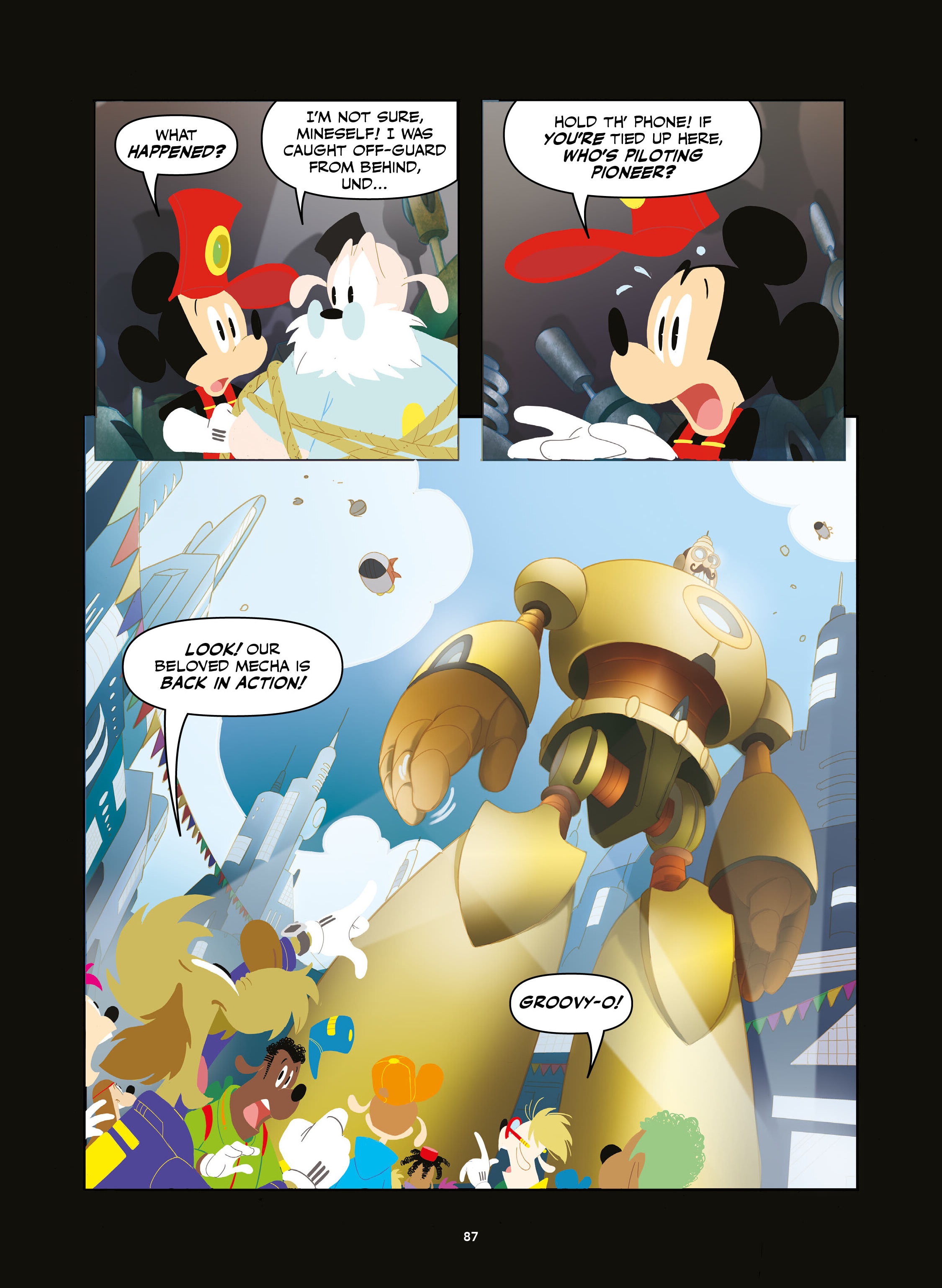 Read online Disney Once Upon a Mouse… In the Future comic -  Issue # TPB (Part 1) - 88