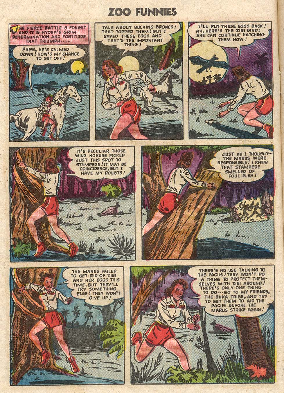 Read online Zoo Funnies comic -  Issue #12 - 12