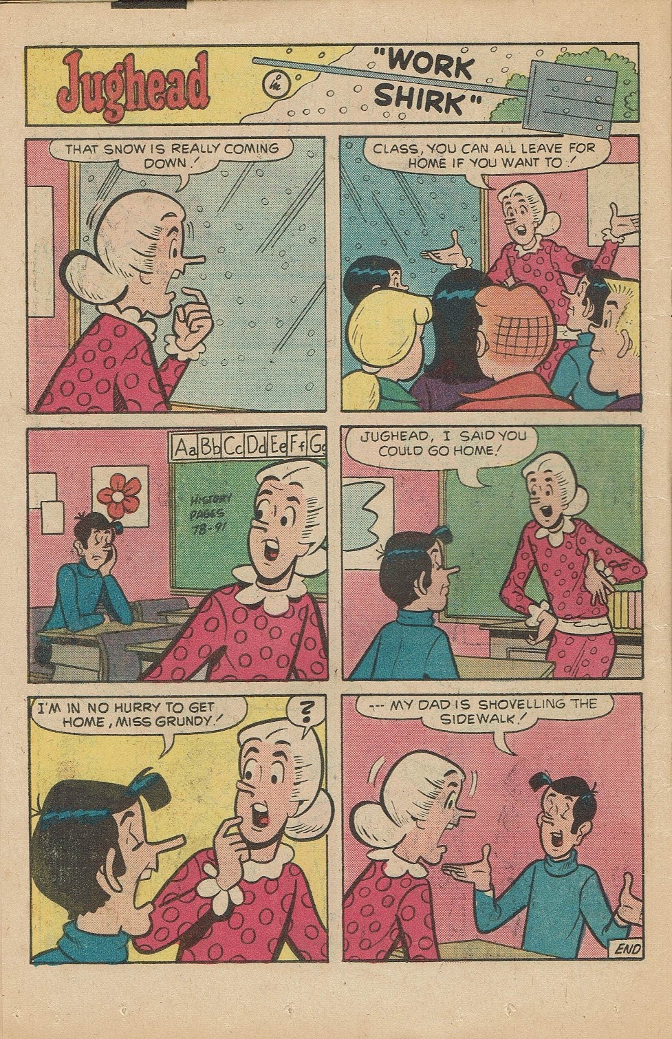 Read online Jughead's Jokes comic -  Issue #68 - 14