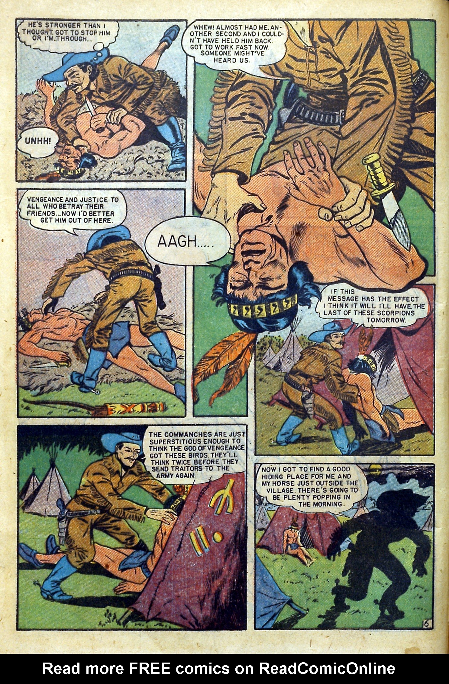 Read online Indian Fighter comic -  Issue #5 - 8