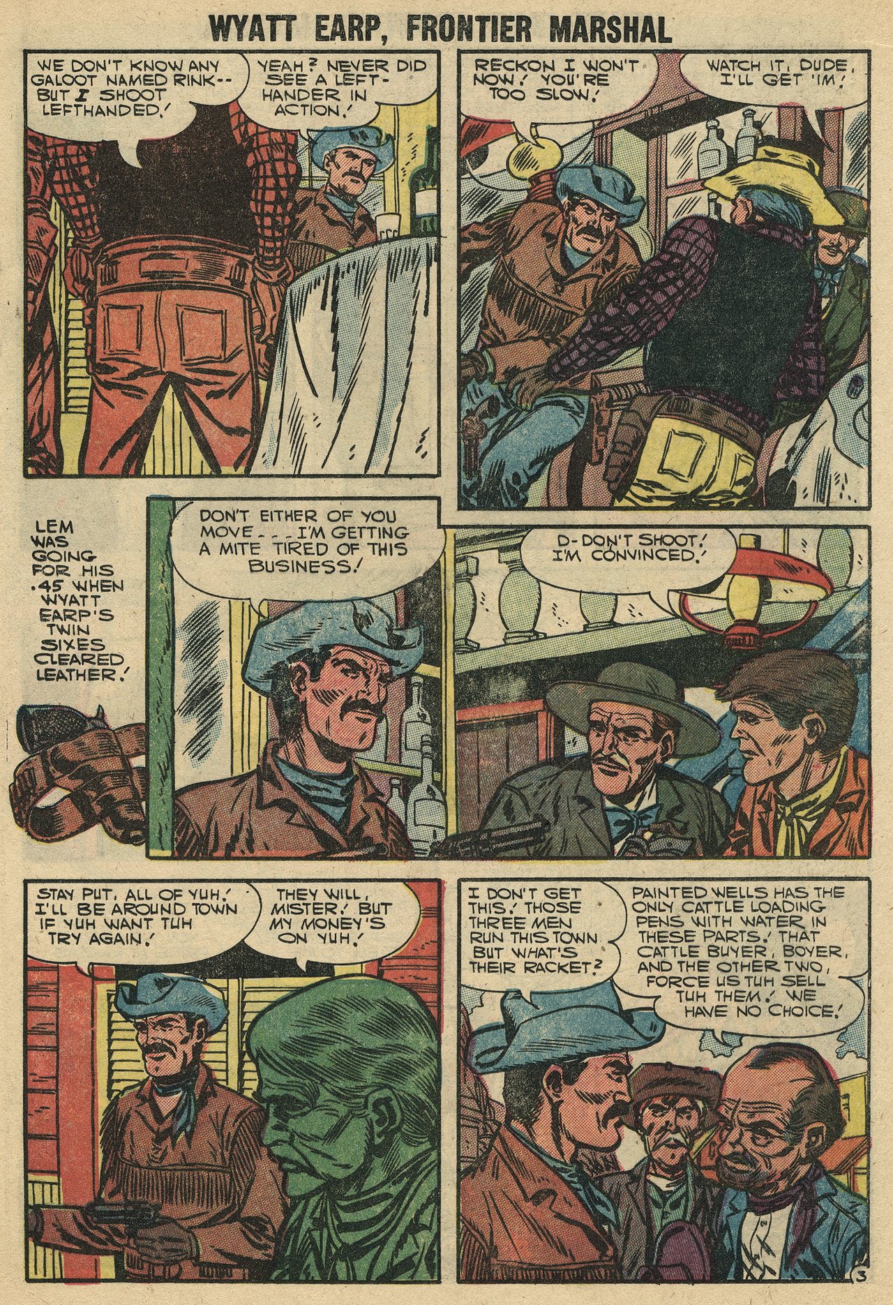 Read online Wyatt Earp Frontier Marshal comic -  Issue #16 - 13
