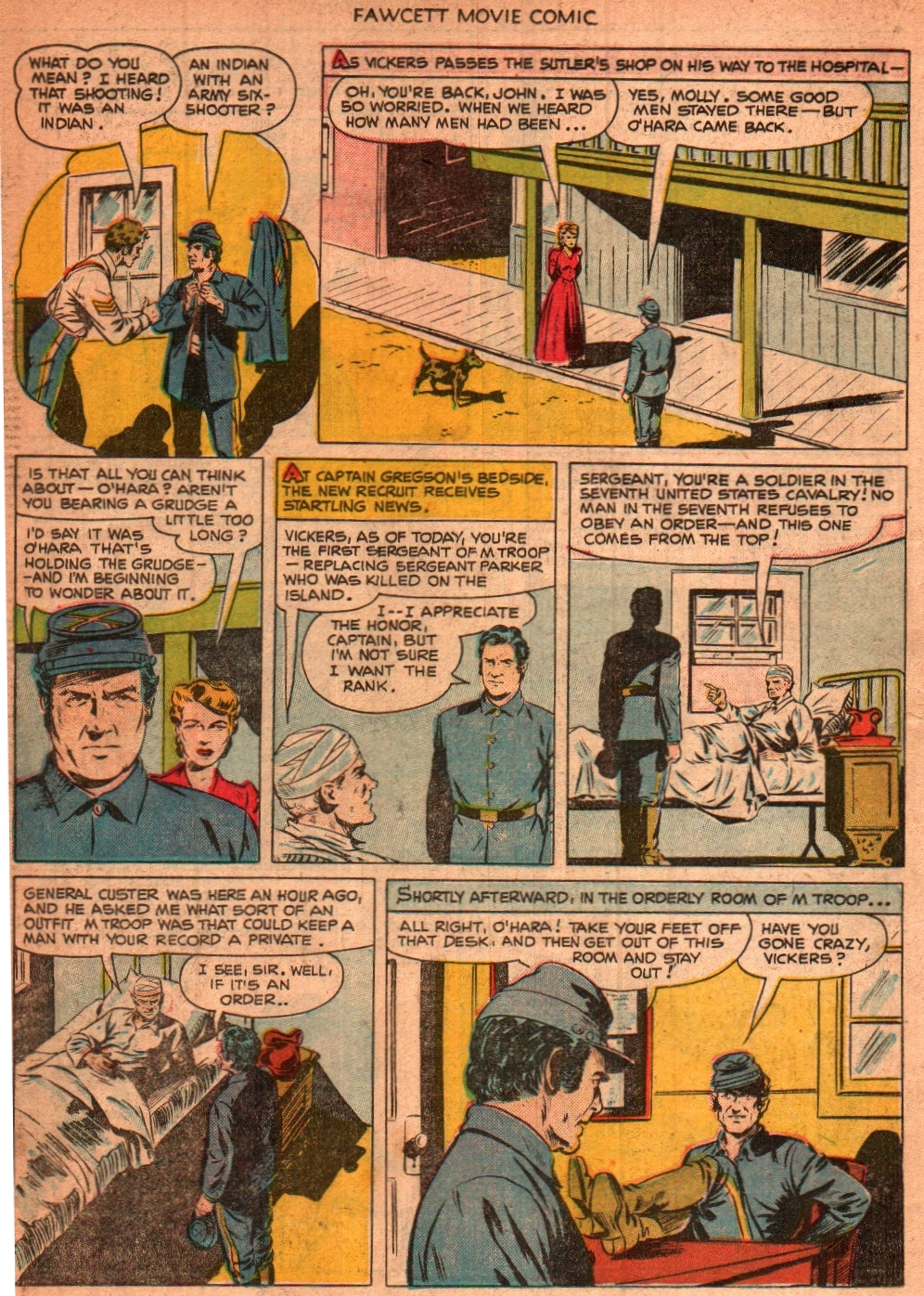 Read online Fawcett Movie Comic comic -  Issue #13 - 17