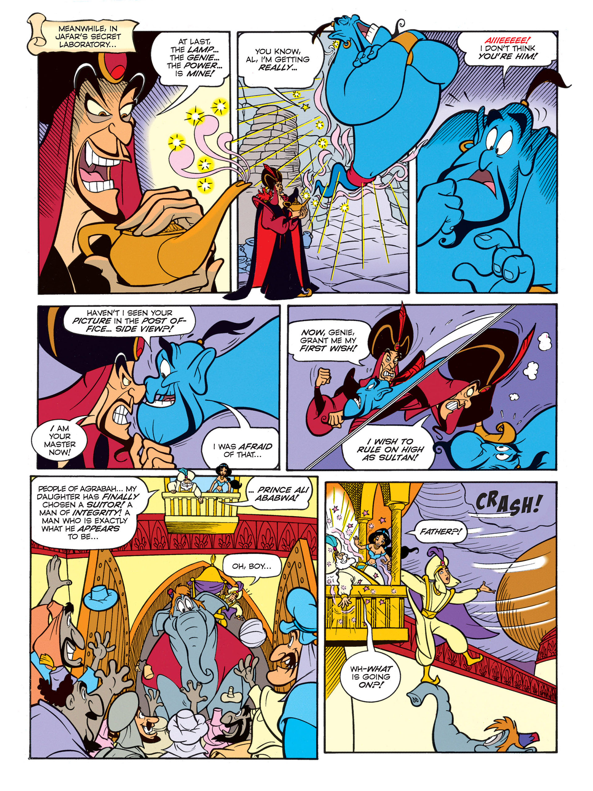 Read online Disney's Aladdin - The Official Movie Adaptation comic -  Issue # Full - 39