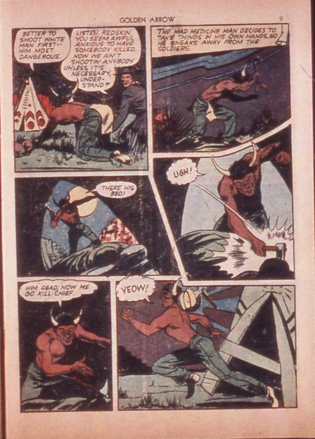 Read online Golden Arrow comic -  Issue #1 - 9