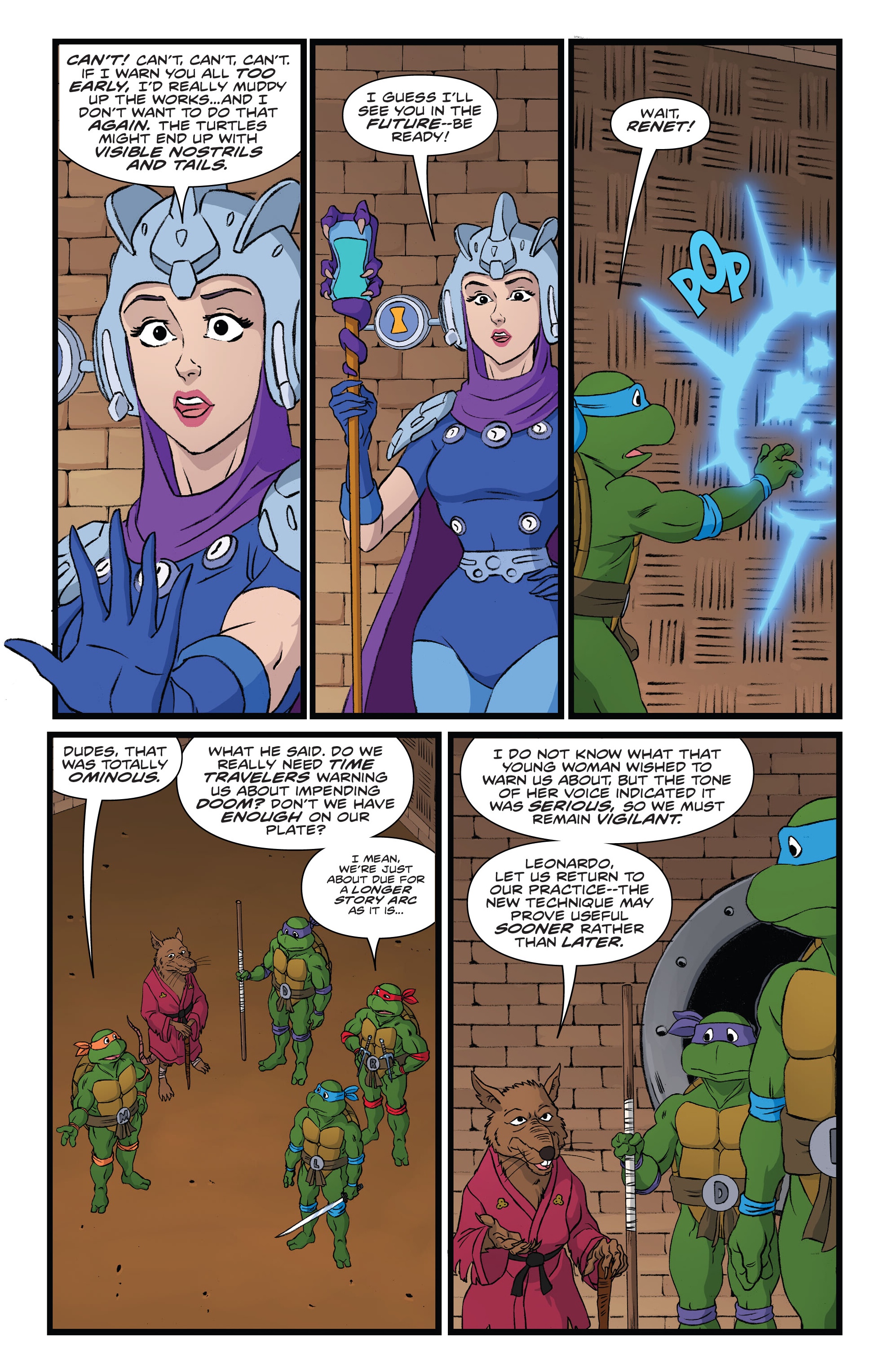 Read online Teenage Mutant Ninja Turtles: Saturday Morning Adventures Continued comic -  Issue #9 - 9