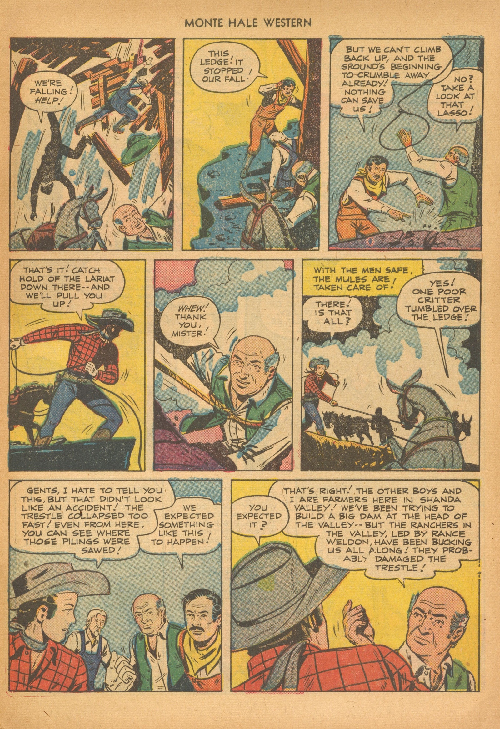 Read online Monte Hale Western comic -  Issue #72 - 29