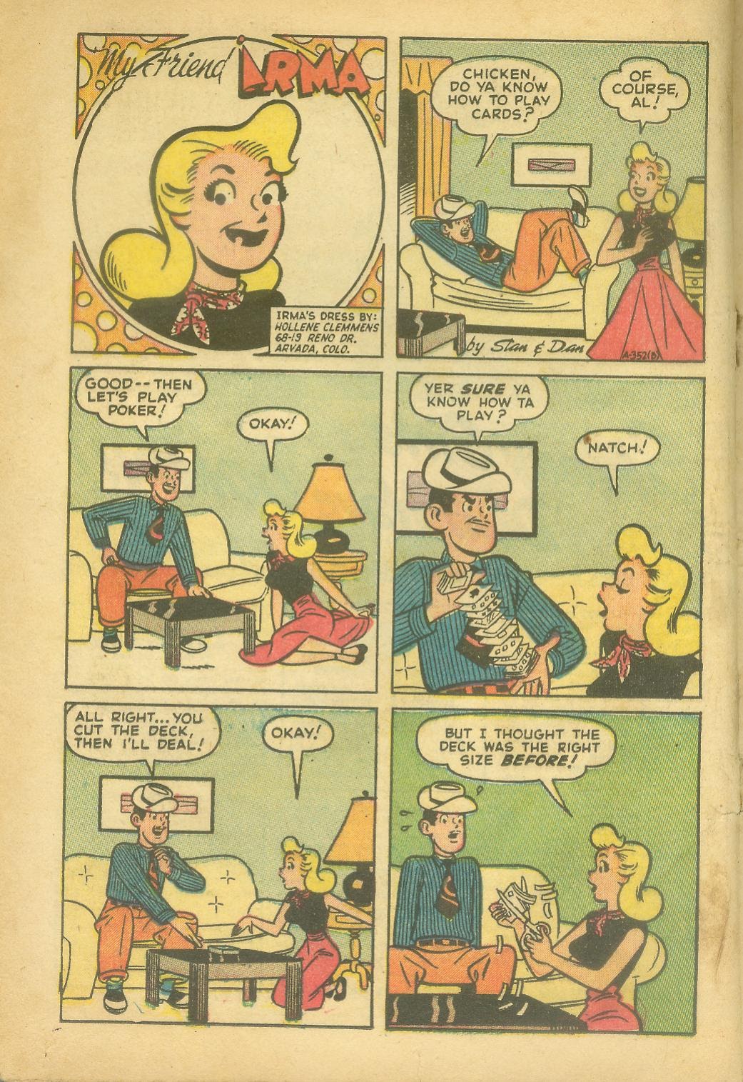 Read online My Friend Irma comic -  Issue #23 - 16