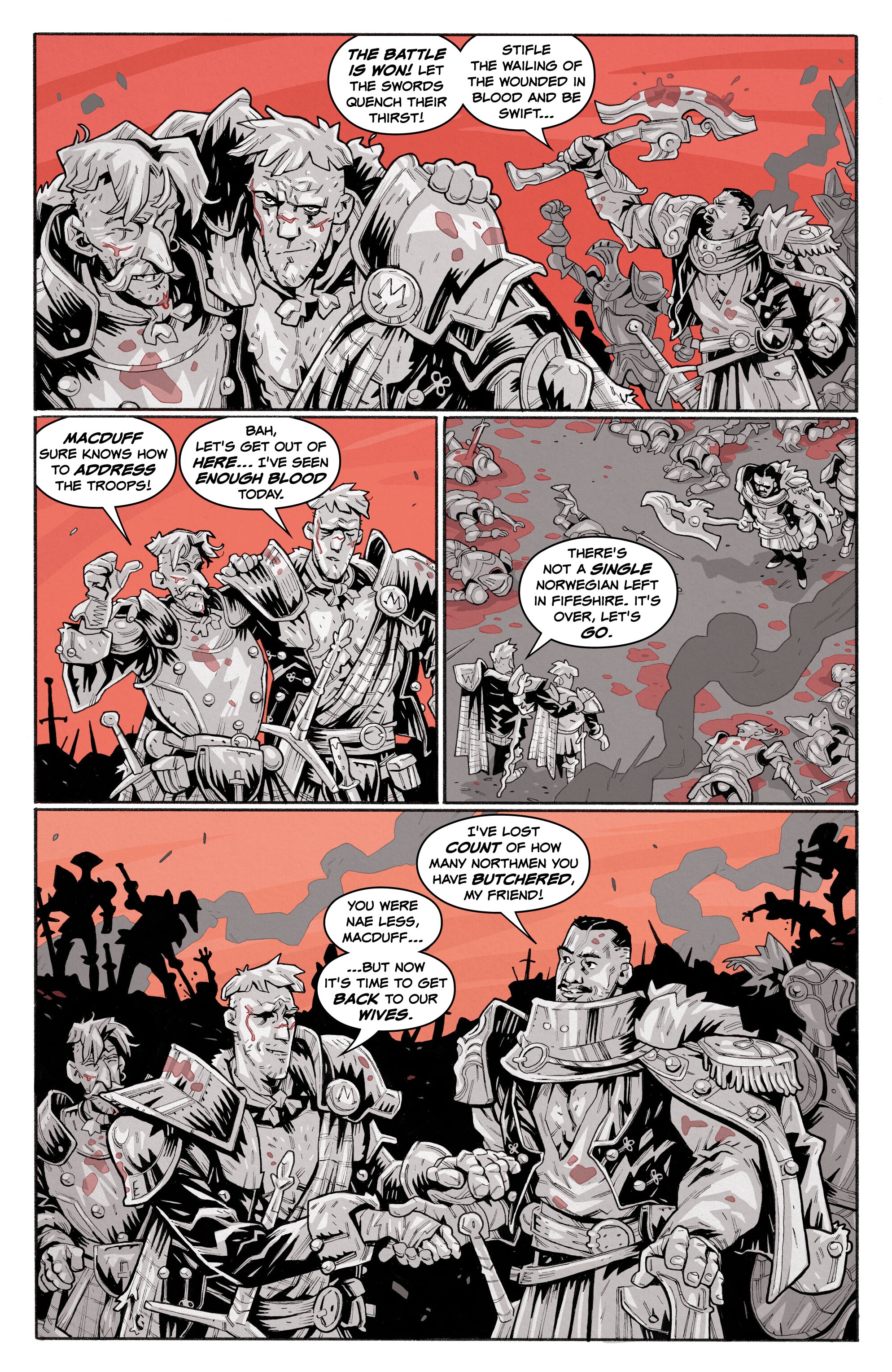 Read online Macbeth: A Tale of Horror comic -  Issue # TPB - 17