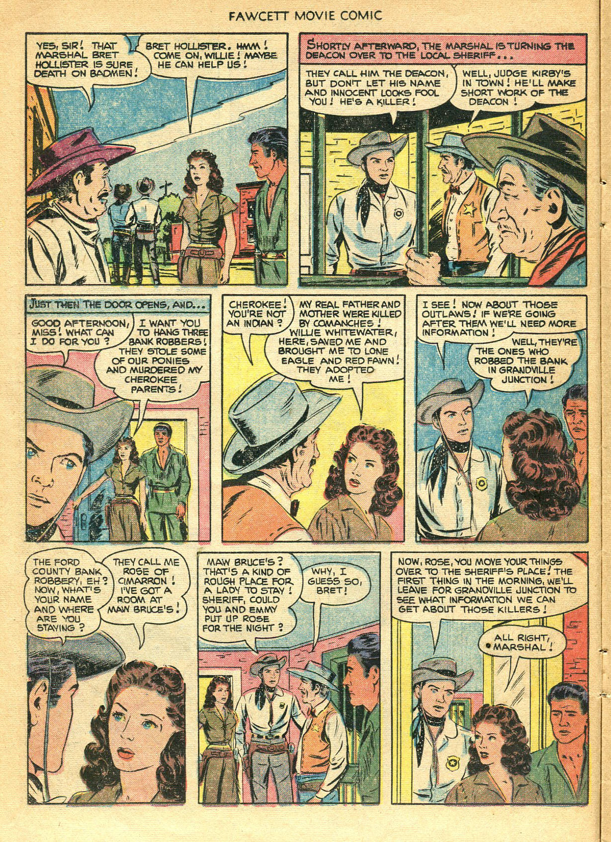 Read online Fawcett Movie Comic comic -  Issue #17 - 12