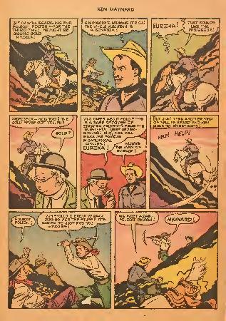 Read online Ken Maynard Western comic -  Issue #8 - 23