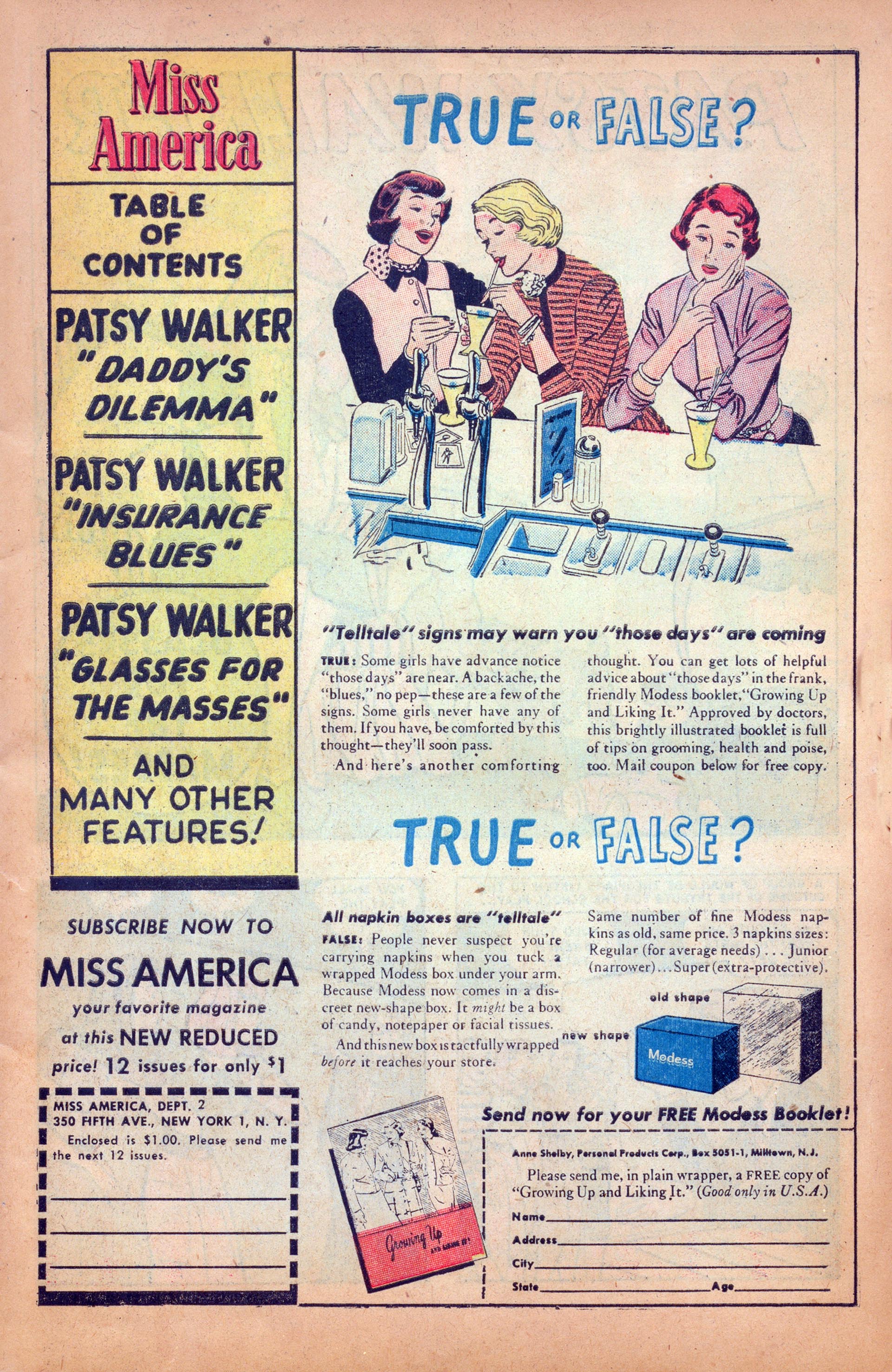 Read online Miss America comic -  Issue #37 - 3