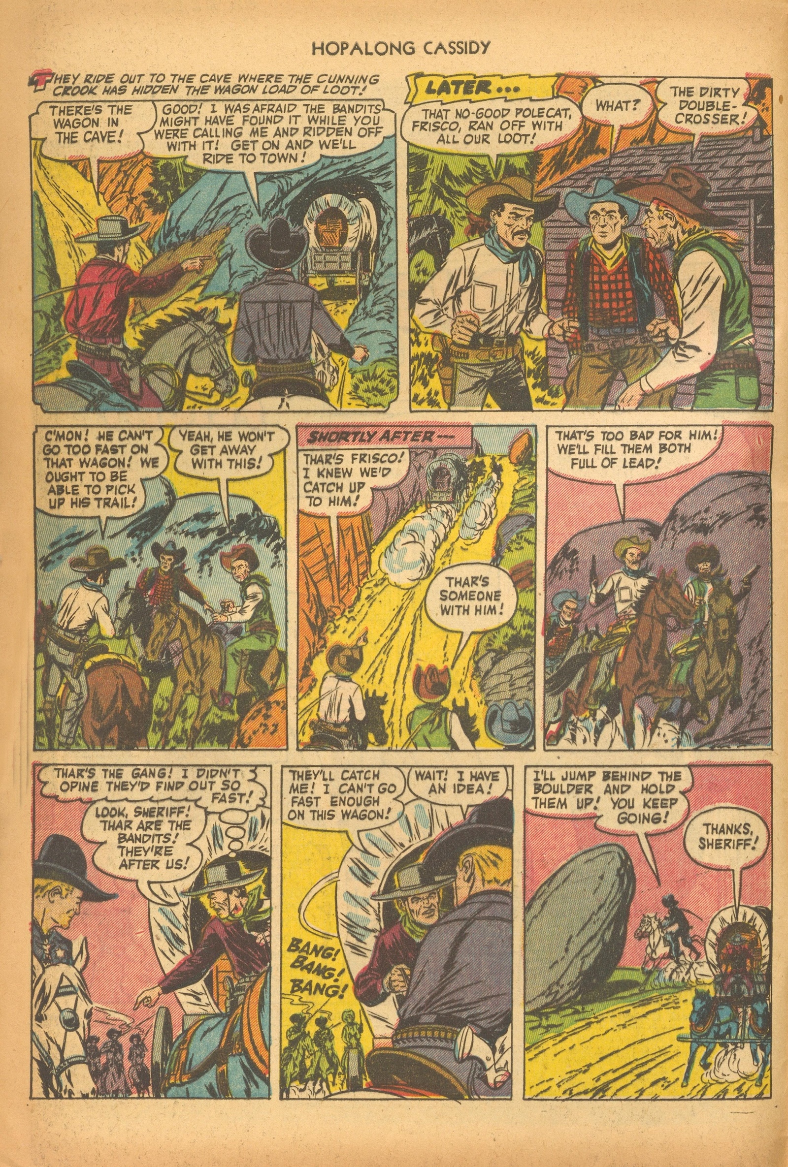 Read online Hopalong Cassidy comic -  Issue #72 - 4