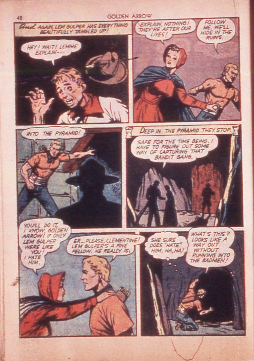 Read online Golden Arrow comic -  Issue #1 - 47