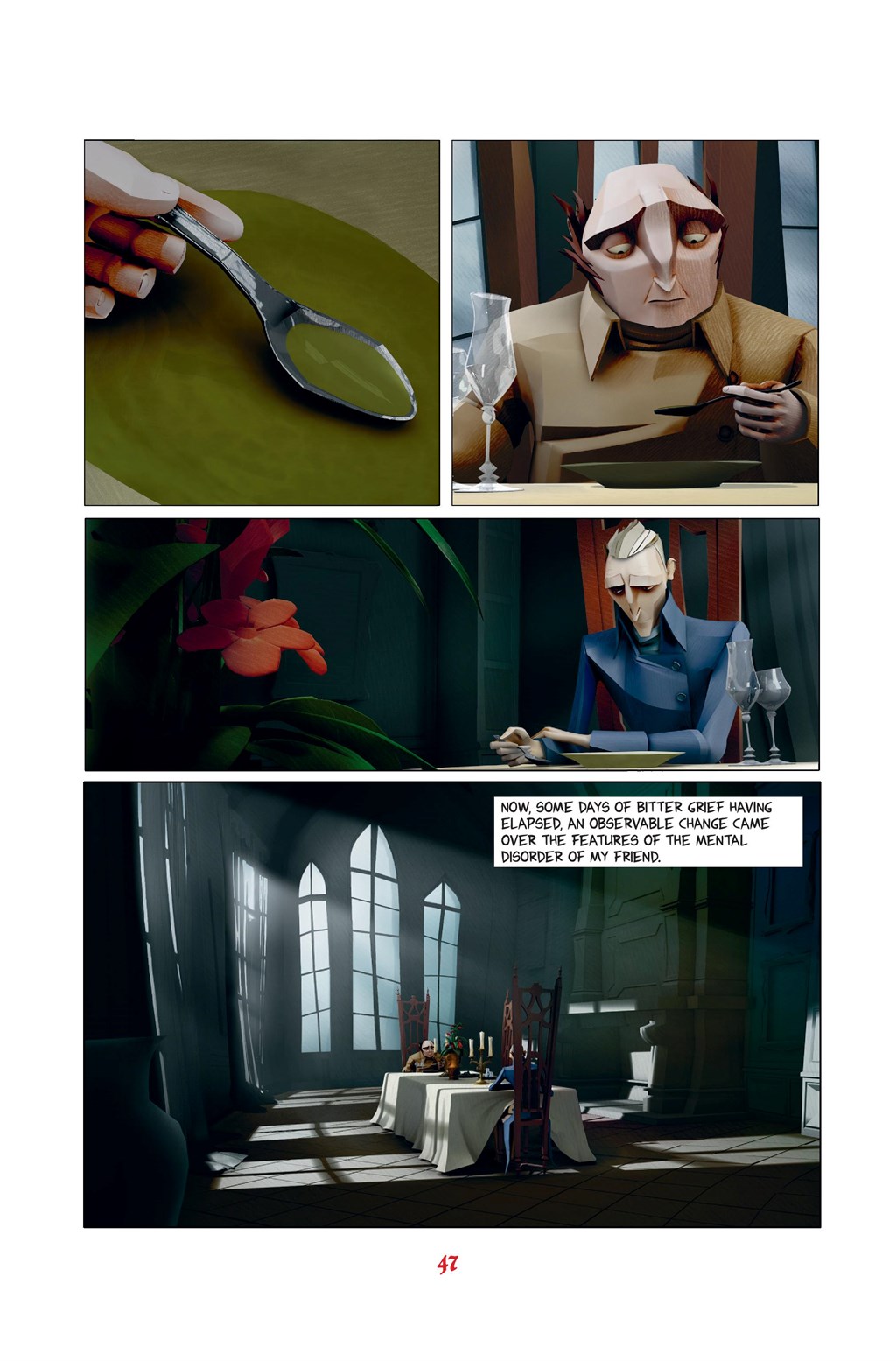 Read online The Fall of the House of Usher: A Graphic Novel comic -  Issue # TPB - 43