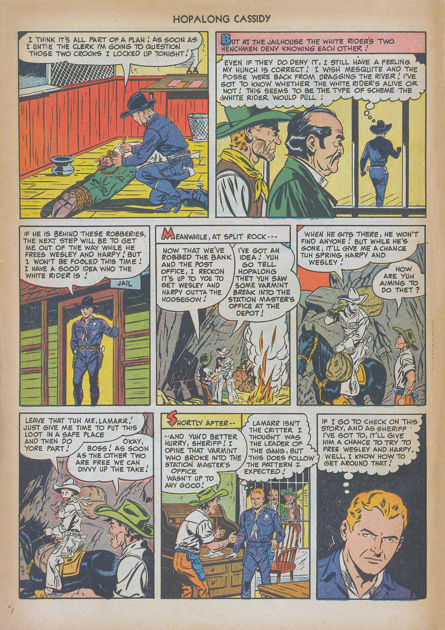 Read online Hopalong Cassidy comic -  Issue #36 - 14