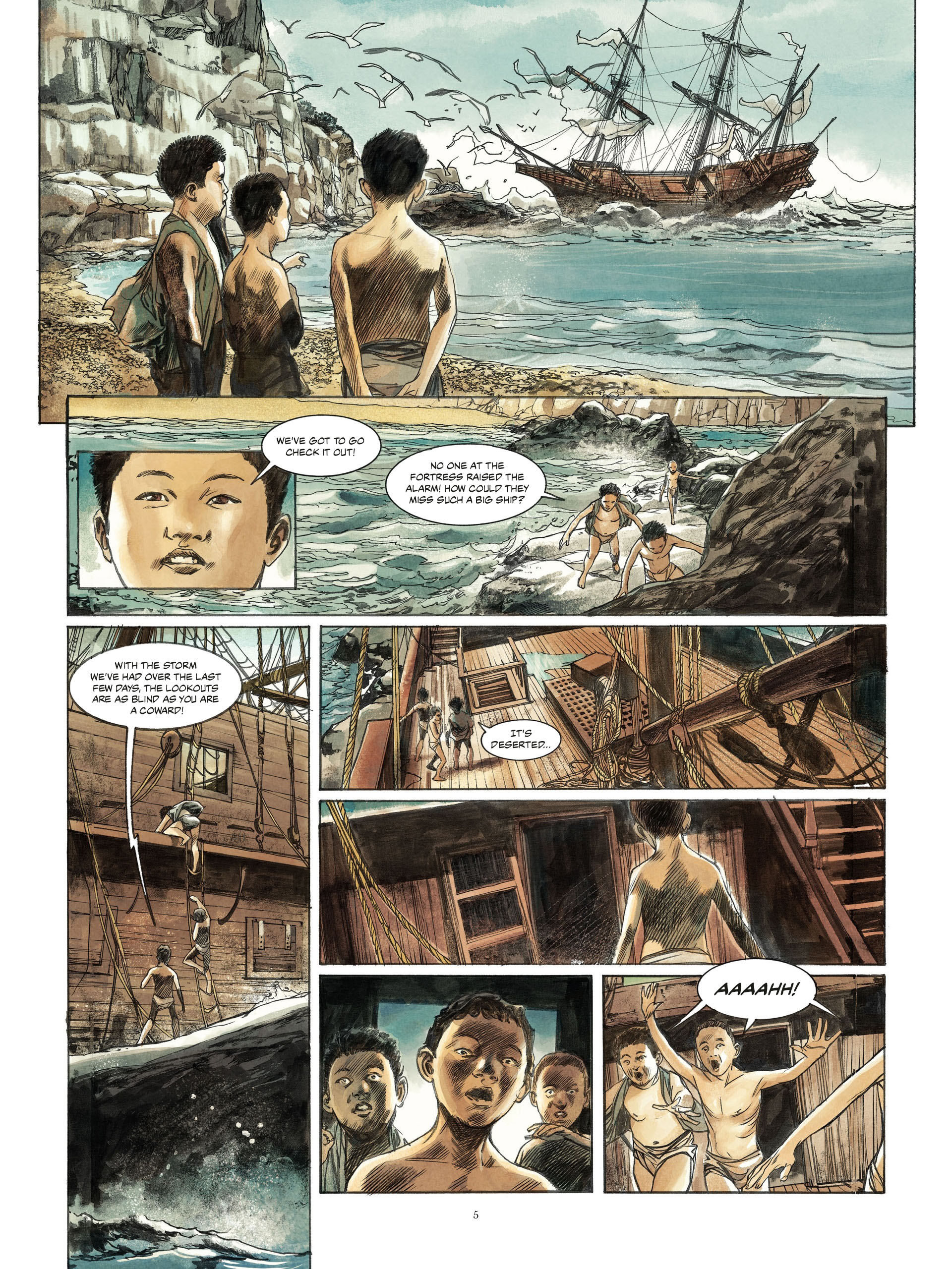 Read online William Adams, Samuraj comic -  Issue #1 - 5