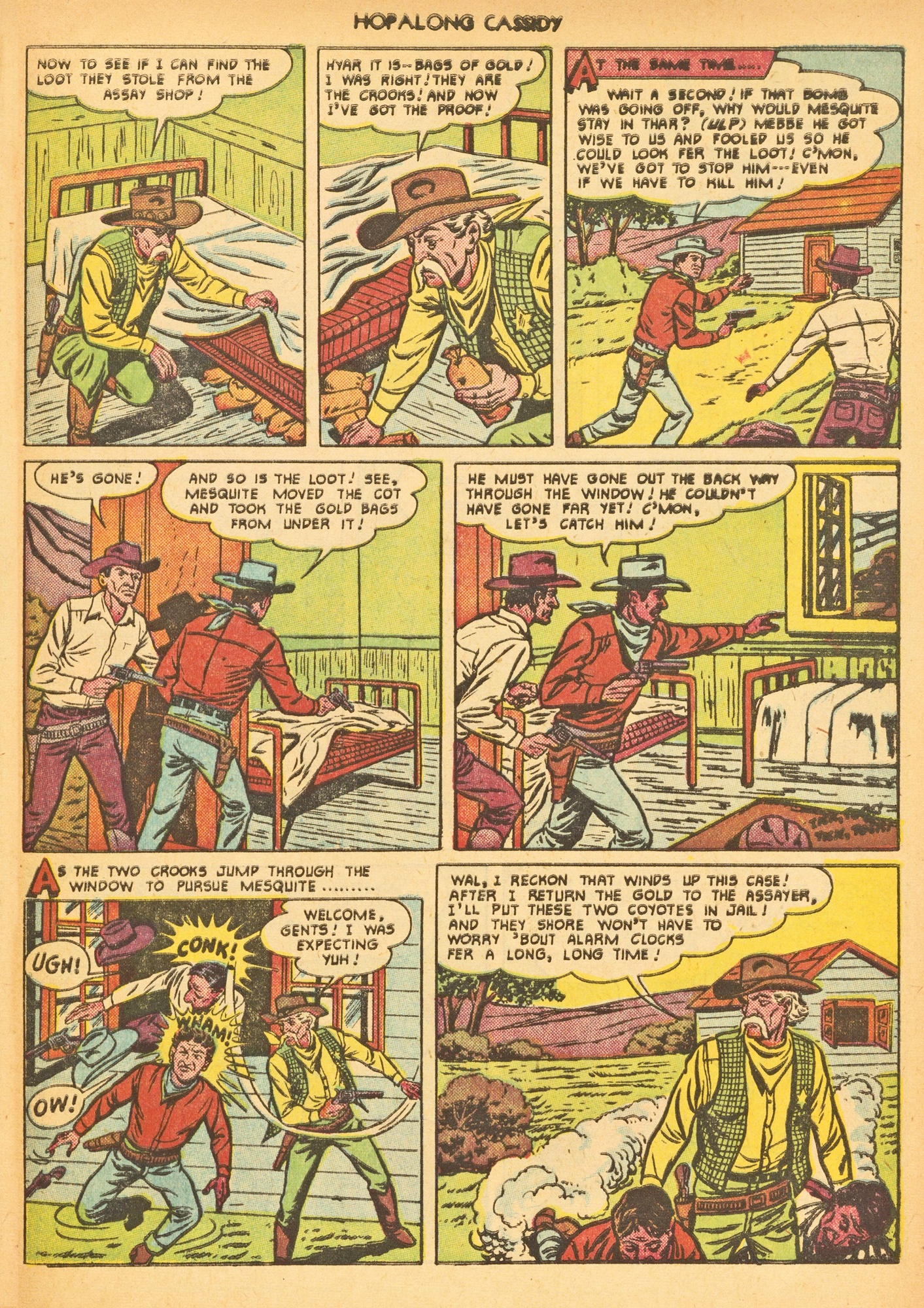 Read online Hopalong Cassidy comic -  Issue #54 - 33