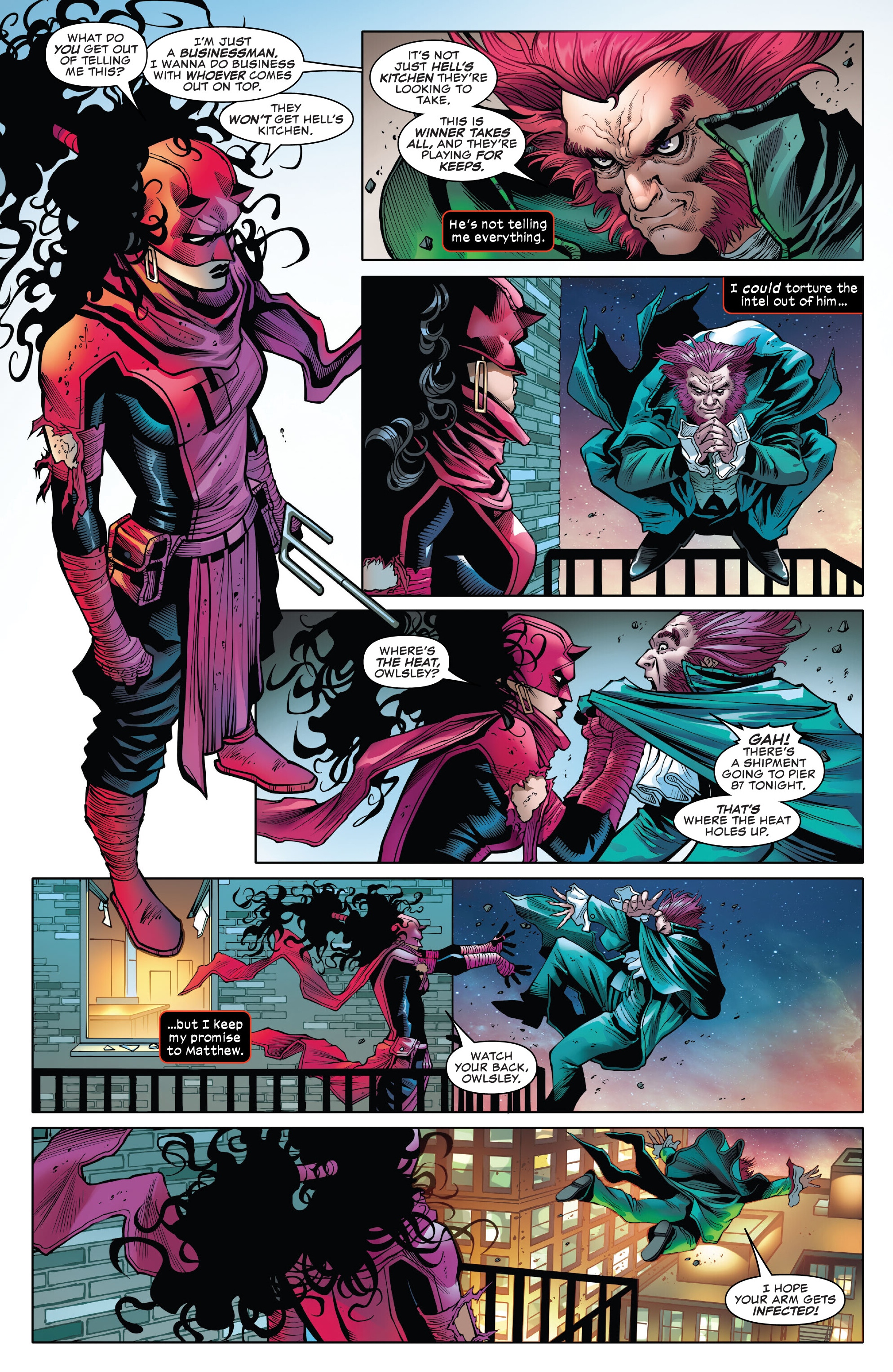 Read online Daredevil: Gang War comic -  Issue #1 - 24