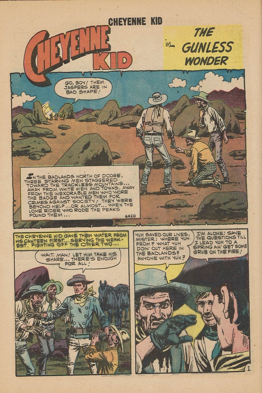 Read online Cheyenne Kid comic -  Issue #23 - 28