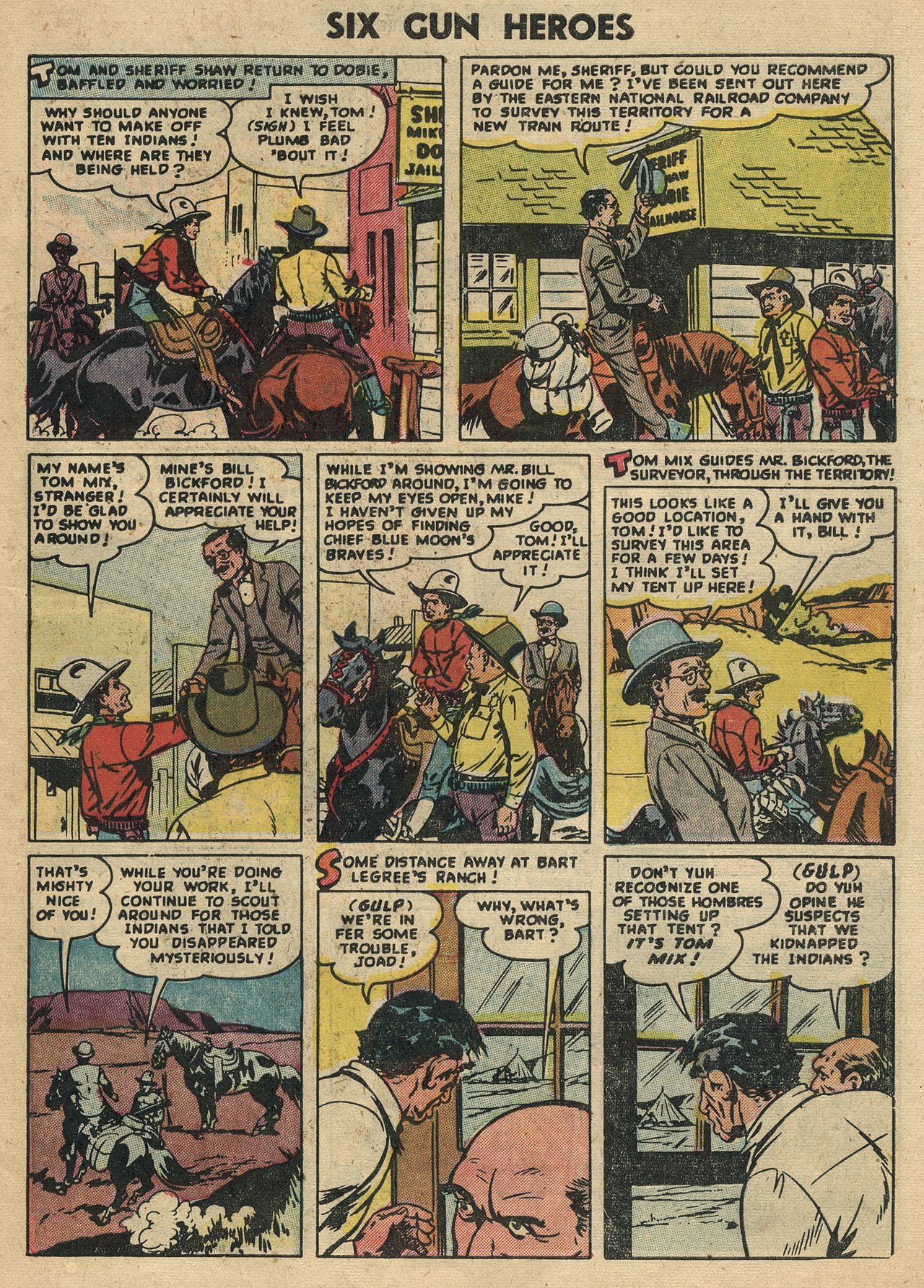 Read online Six-Gun Heroes comic -  Issue #34 - 27