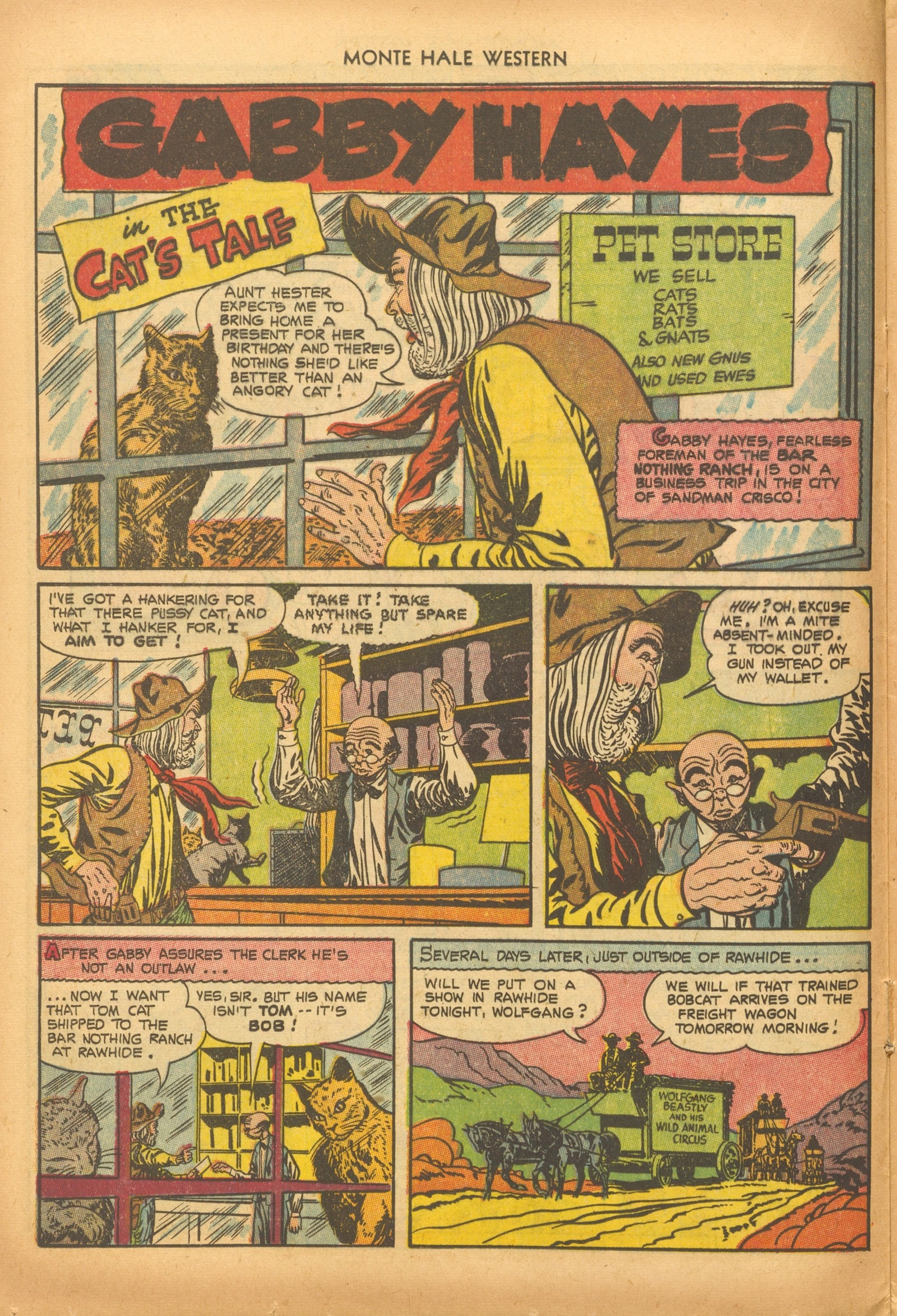 Read online Monte Hale Western comic -  Issue #79 - 12